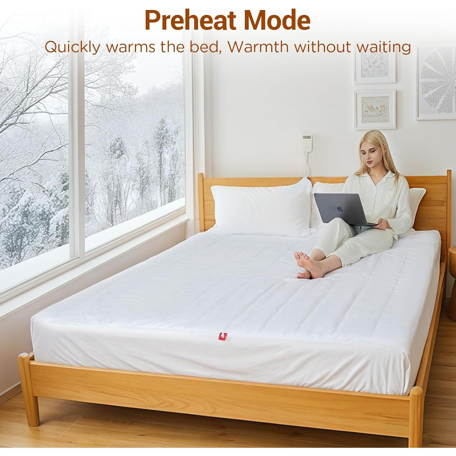 Almohadilla Térmica Comfytemp Reina 203x152cm Doble Zona