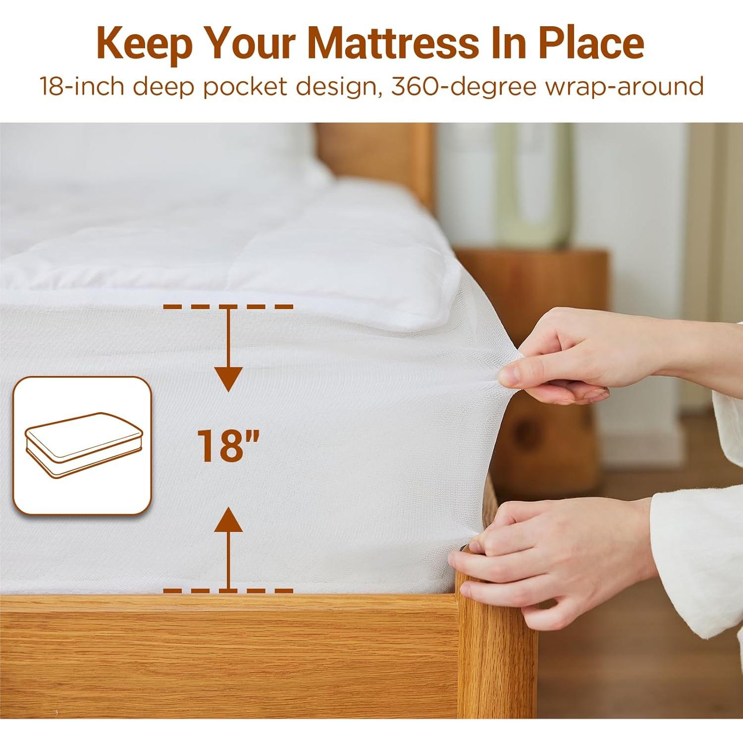 Almohadilla Térmica Comfytemp Reina 203x152cm Doble Zona