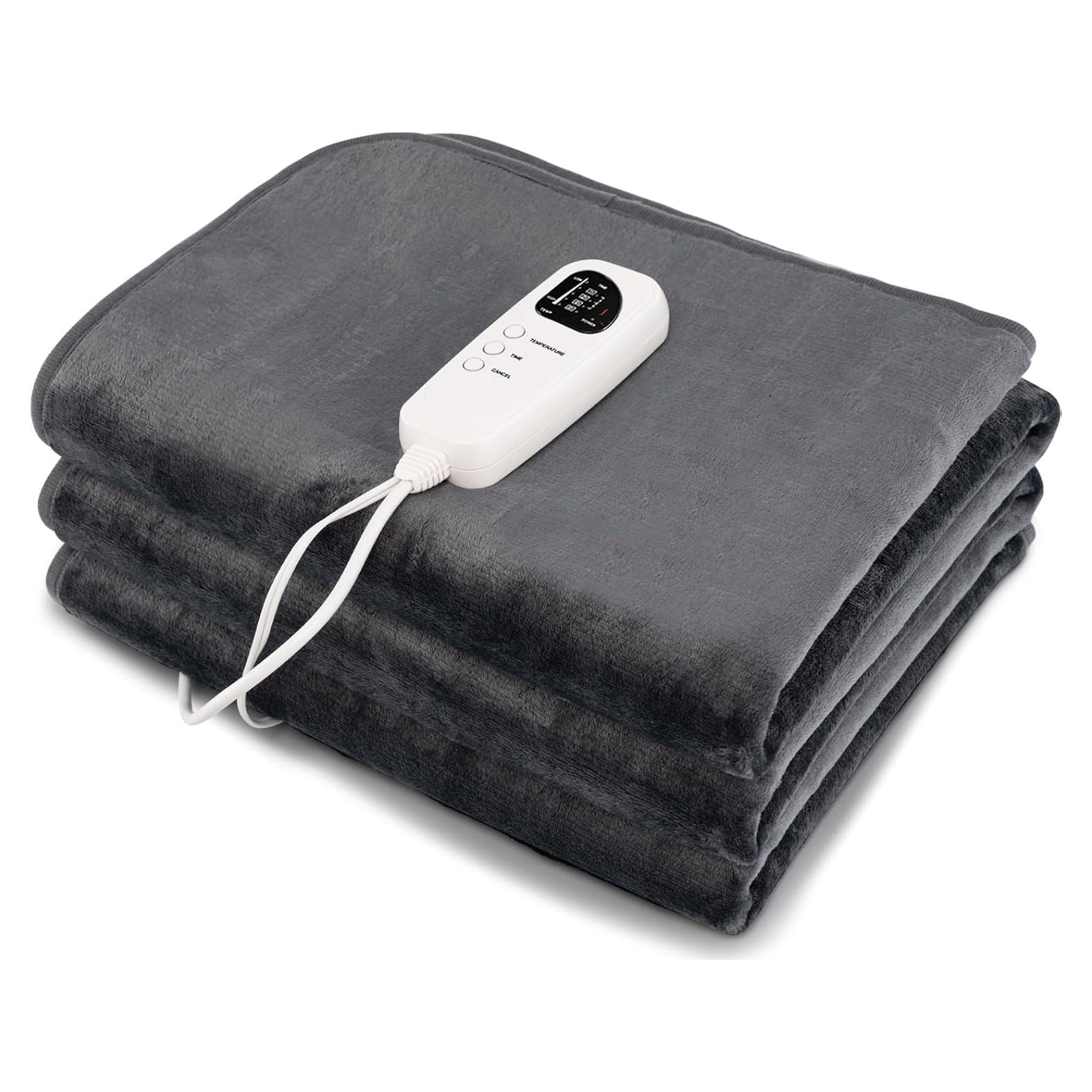 Almohadilla Térmica Eléctrica CLEEMAN Individual 177.8x76.2cm 5 Niveles