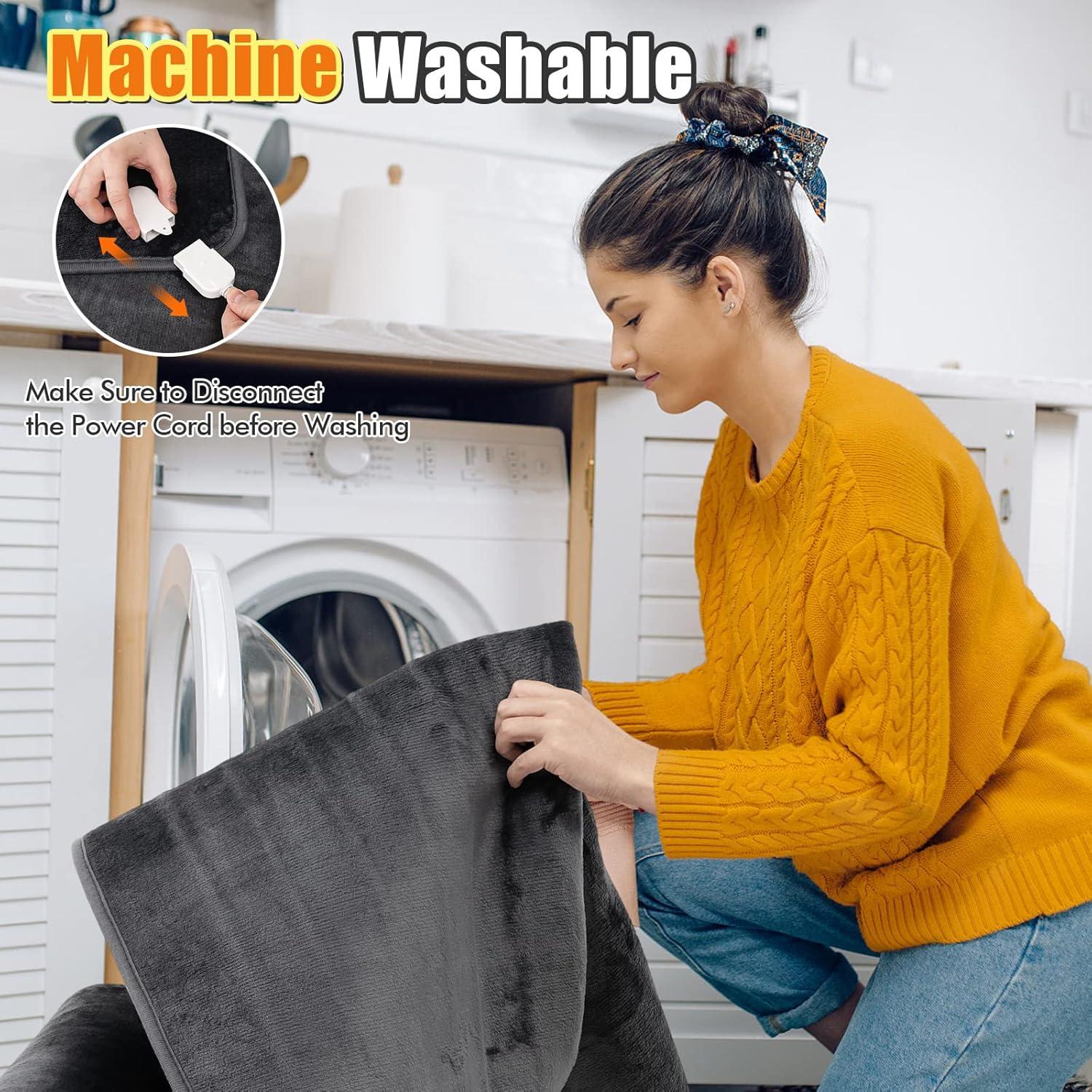 Almohadilla Térmica Eléctrica CLEEMAN Individual 177.8x76.2cm 5 Niveles