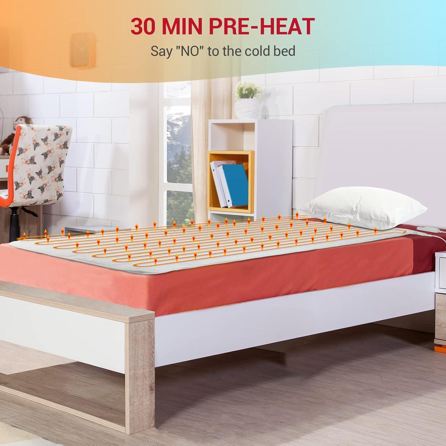 Almohadilla Térmica Comfytemp 31x55 cm, 3 Niveles de Calor