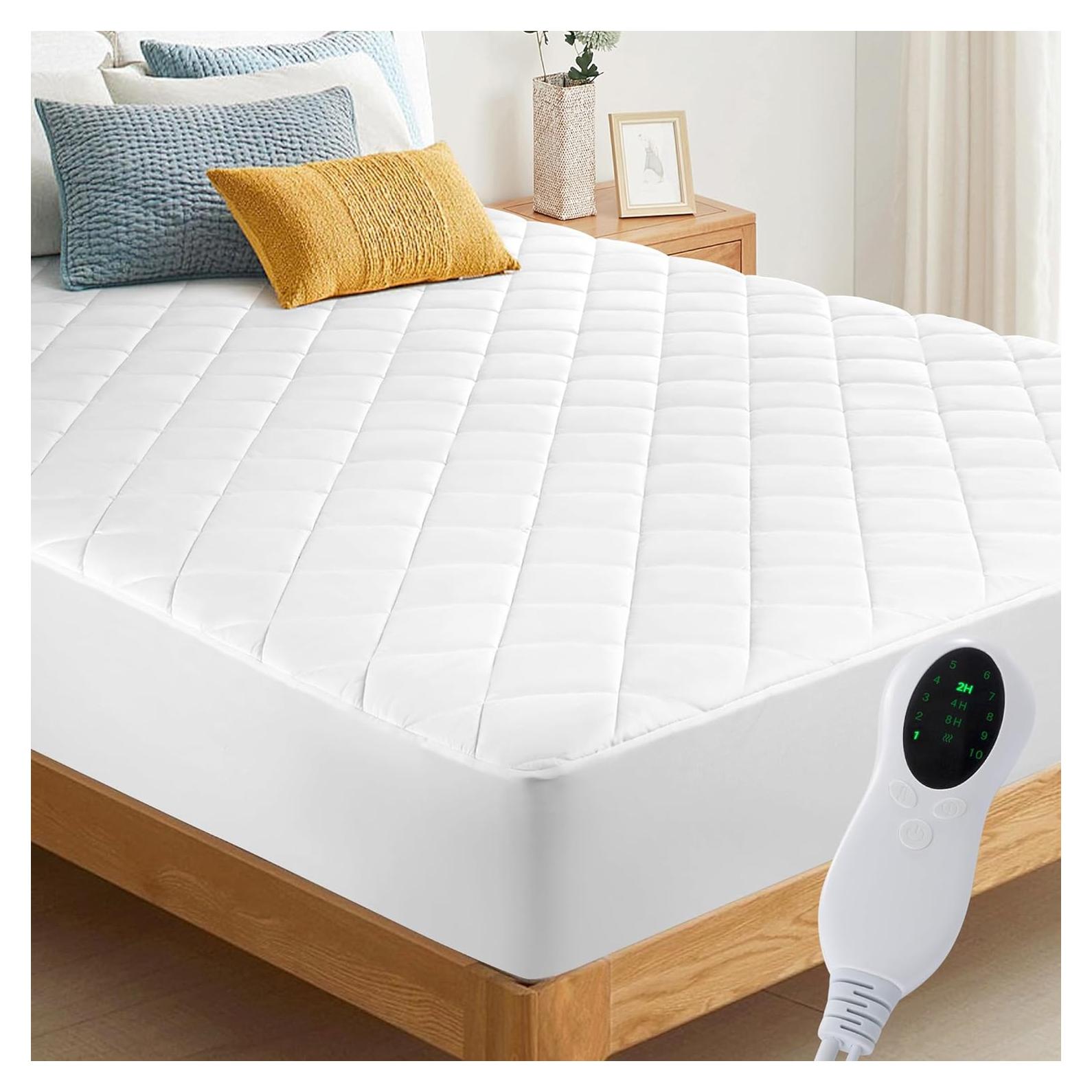 Almohadilla Térmica Eléctrica Fijinhom Completo 10 Niveles Calor