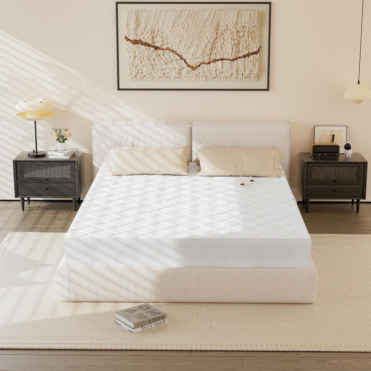 Almohadilla Térmica Eléctrica Fijinhom Completo 10 Niveles Calor