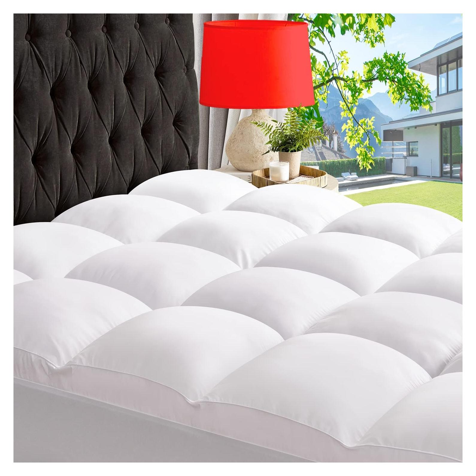 Colchón Topper Queen ABENE Alivio Dolor Espalda Acolchado