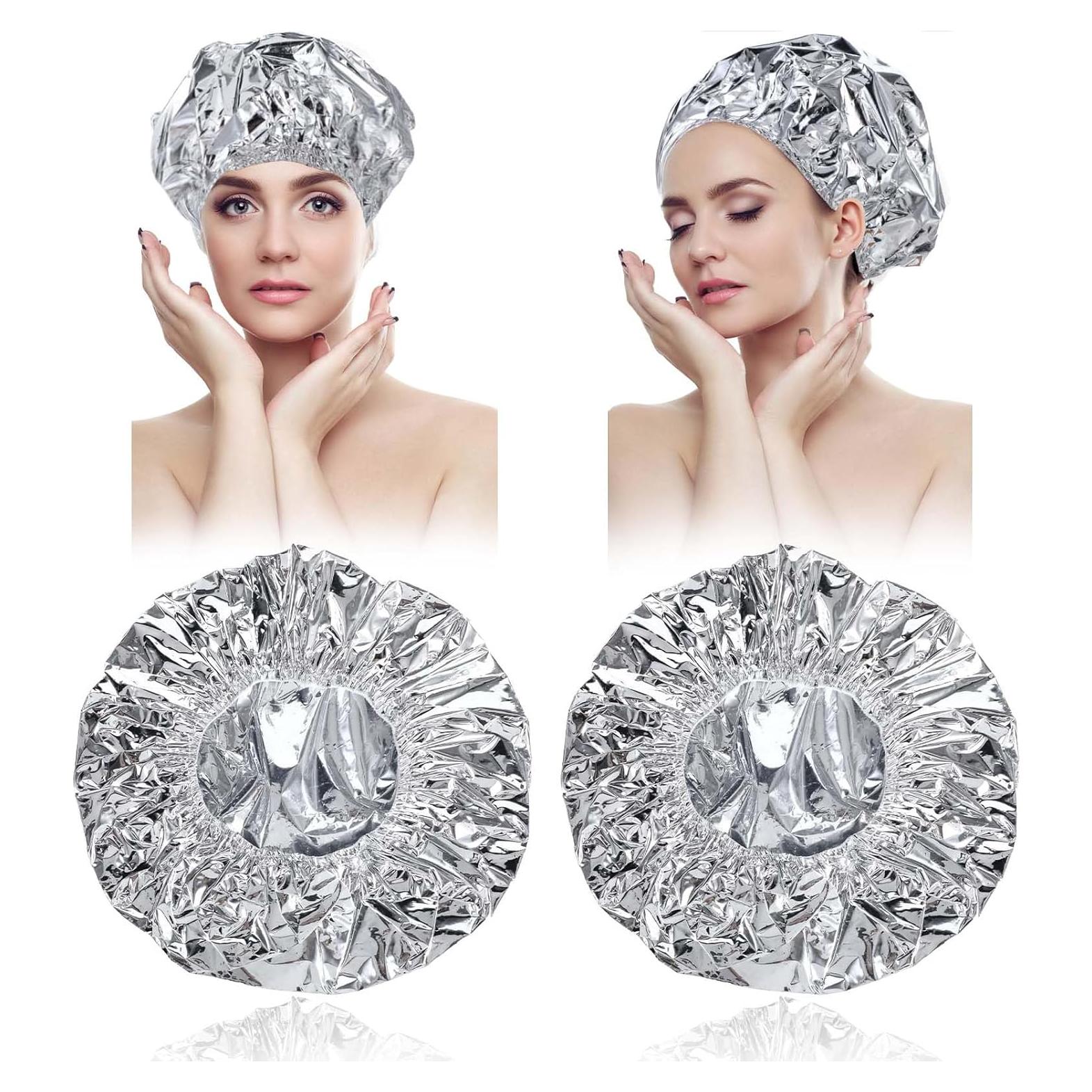 Gorros de Calor para Tratamiento Capilar QfwdfcTrenz - 2 Piezas