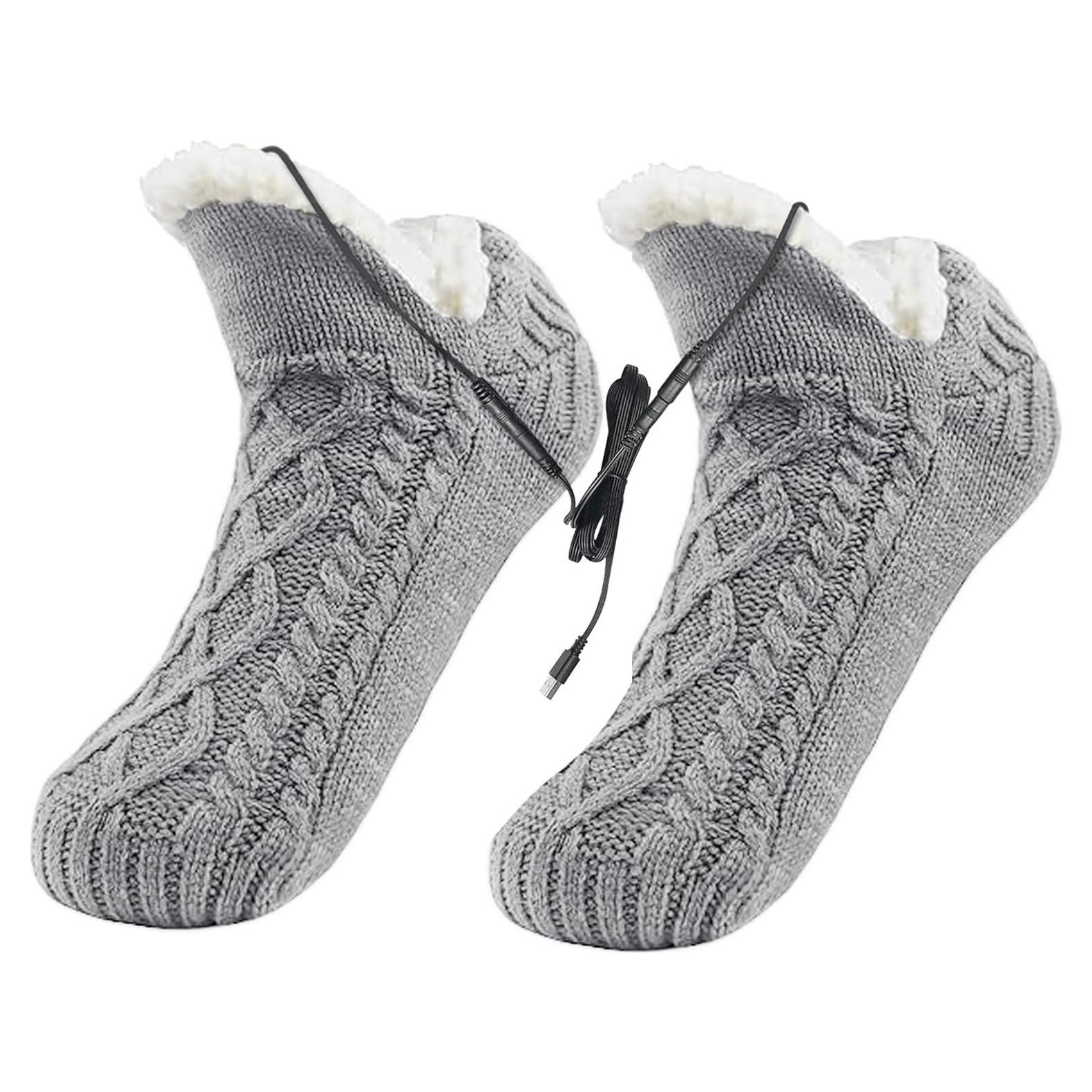 Calcetines calefaccionados USB PURFUN para invierno - Unisex