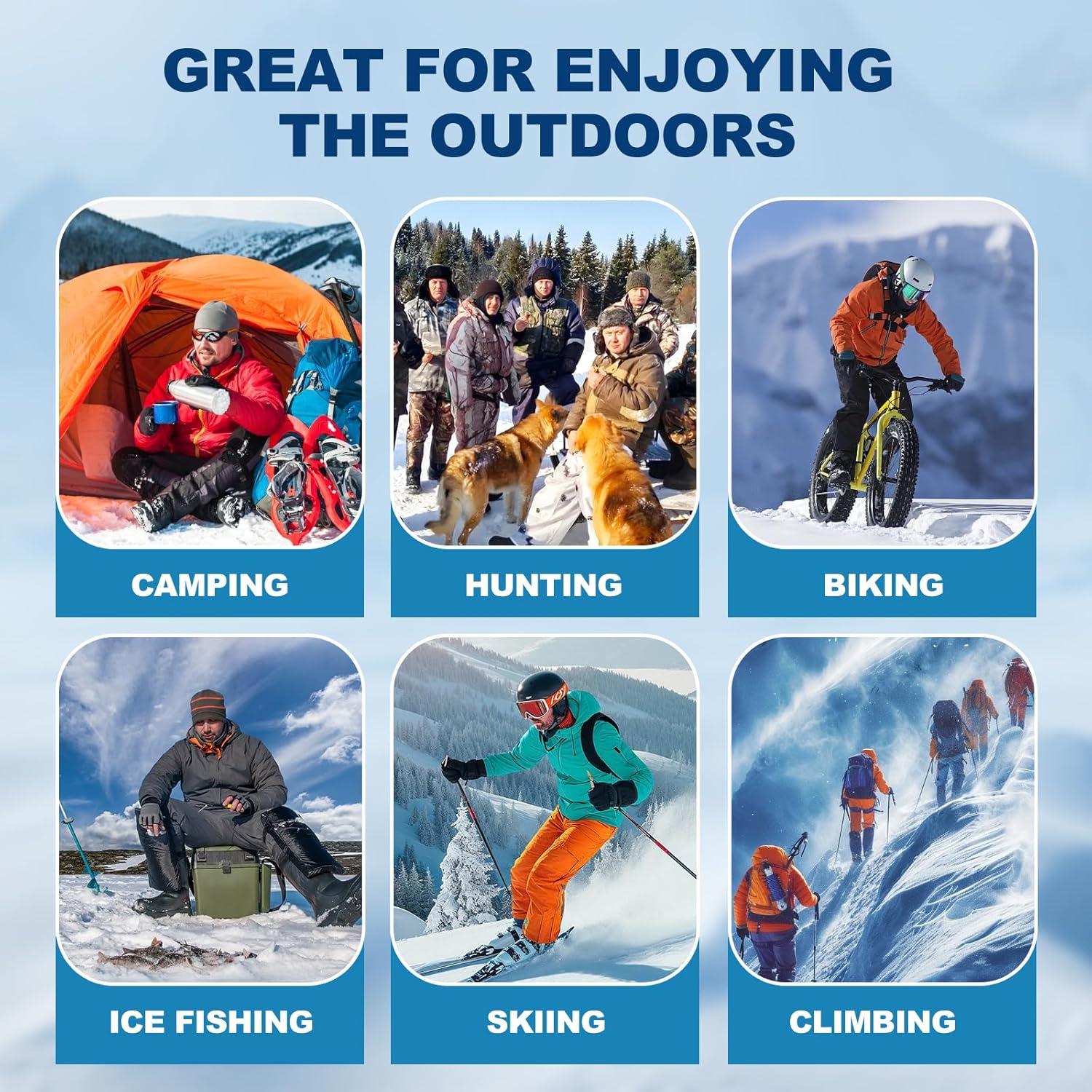 Calcetines Eléctricos Calentados SHEEVONIX Unisex 35-65°C