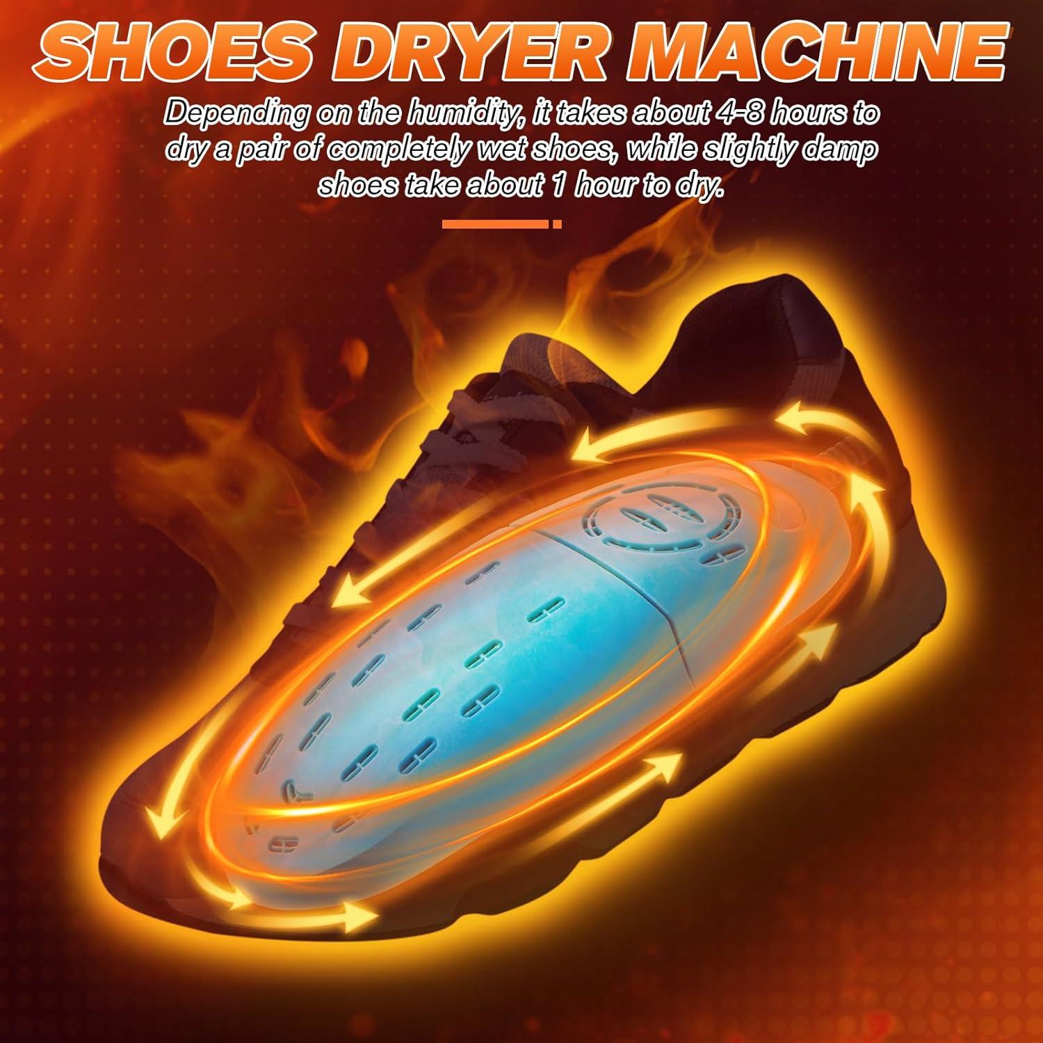 Secador de Zapatos Eléctrico Telescópico Dunkive 60°C