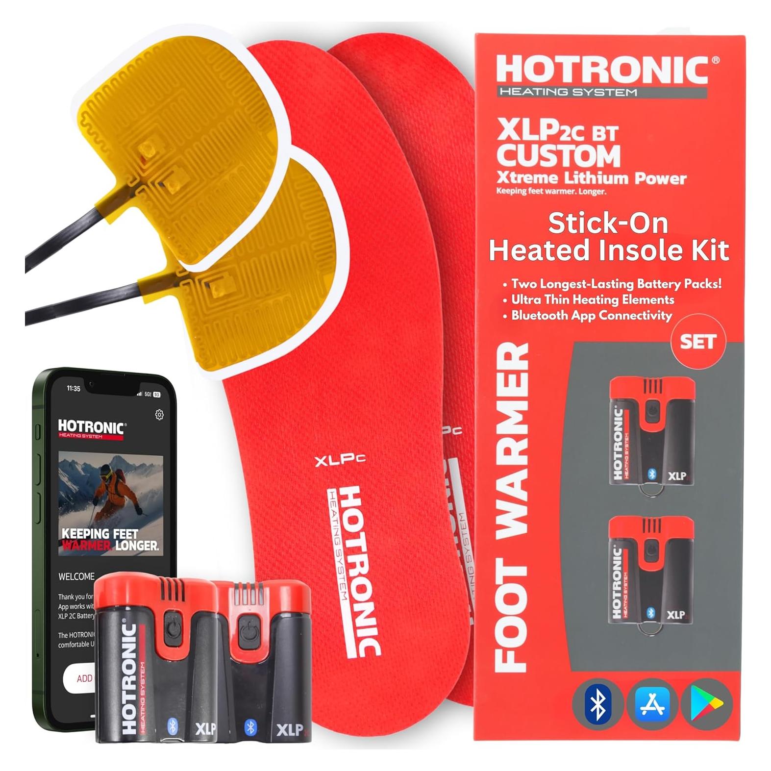 Calentador de pies Hotronic XLP 2C Bluetooth 24h Recargable