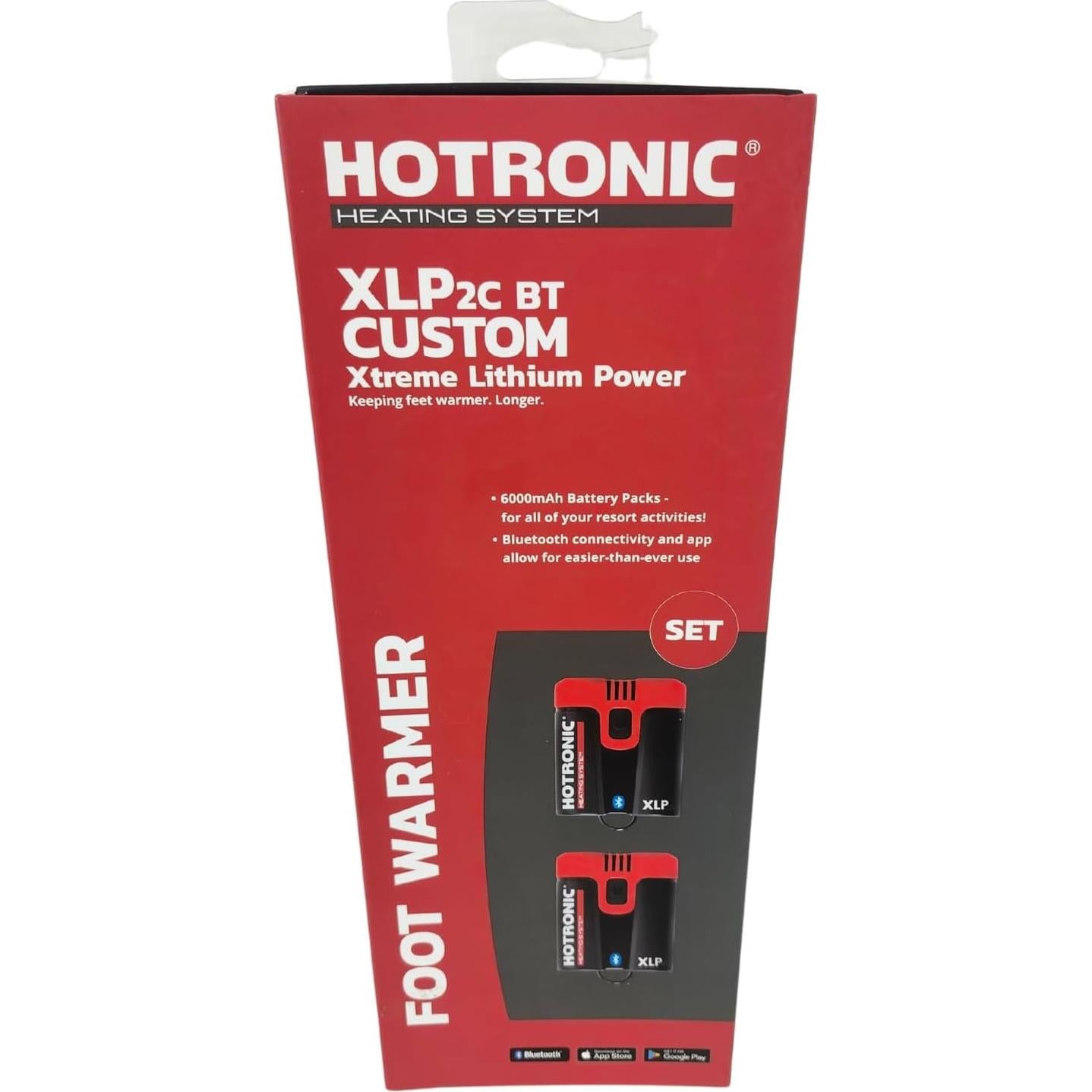 Calentador de pies Hotronic XLP 2C Bluetooth 24h Recargable