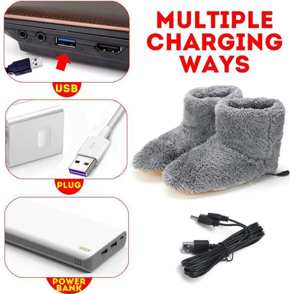 Botas Calentadoras Eléctricas ZJchao para Invierno - Talla Única