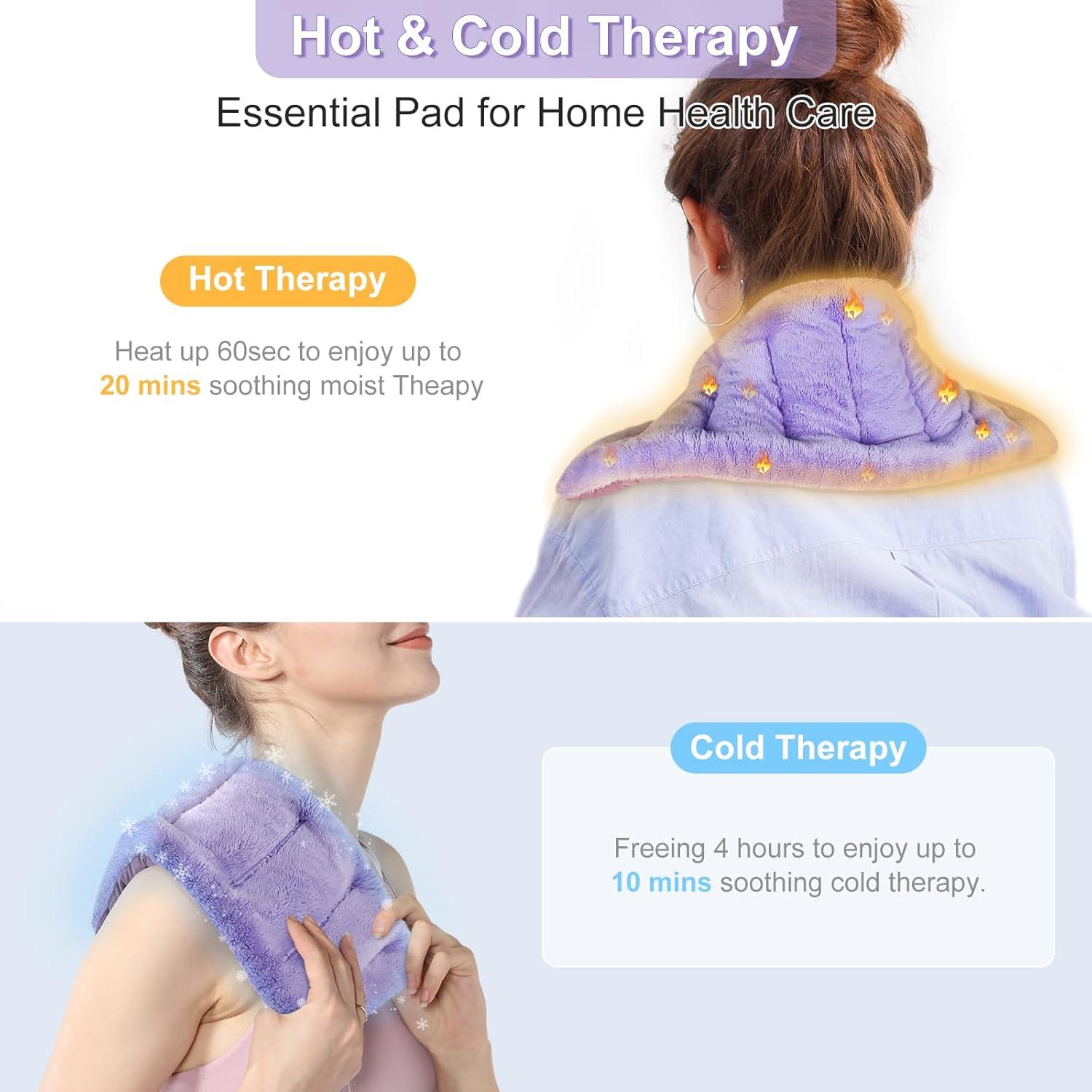 Almohadilla Calentadora SUZZIPAD 26x16 cm para Cuello y Hombro