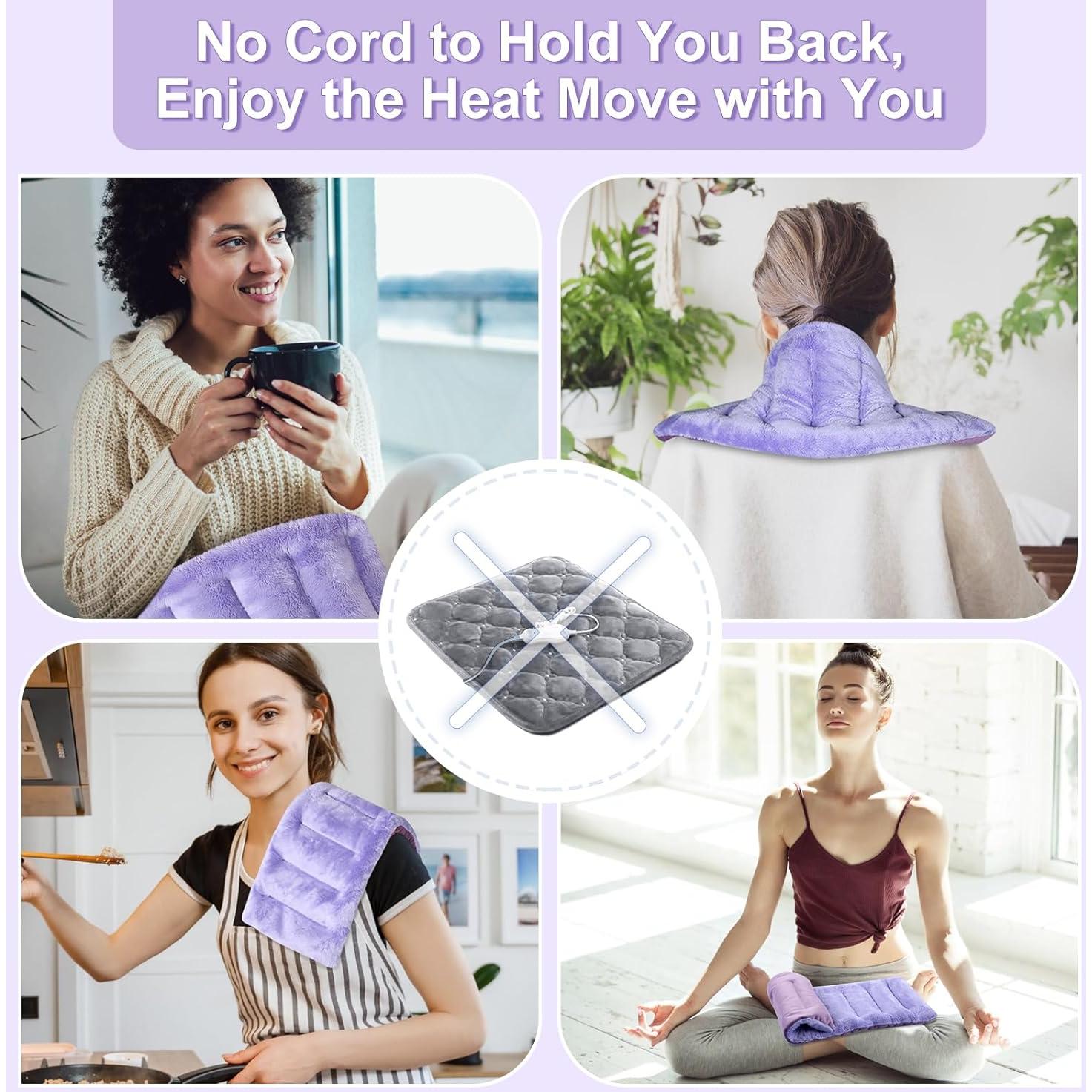 Almohadilla Calentadora SUZZIPAD 26x16 cm para Cuello y Hombro