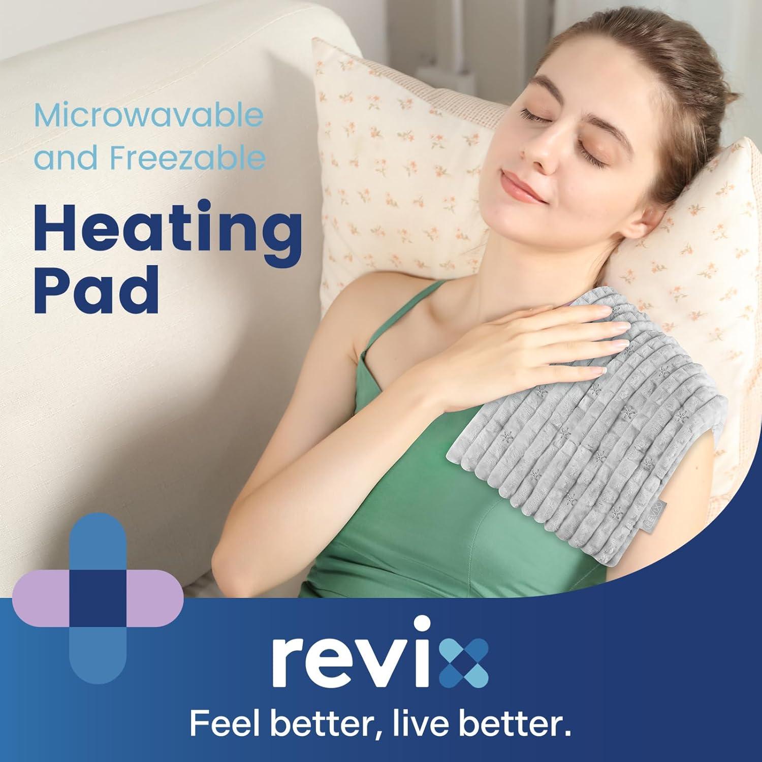 Almohadilla Térmica REVIX 20x36 cm para Calor Húmedo