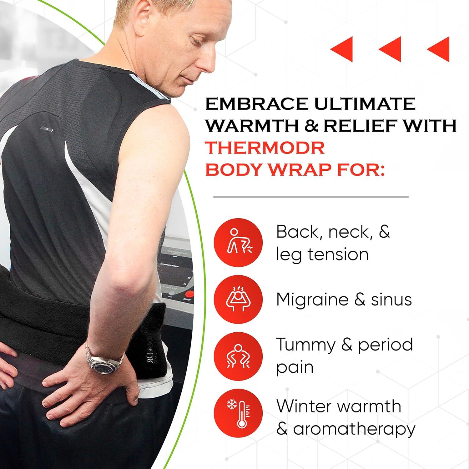 Almohadilla Térmica para Cuello y Espalda ThermoDR - Aromaterapia de Lavanda