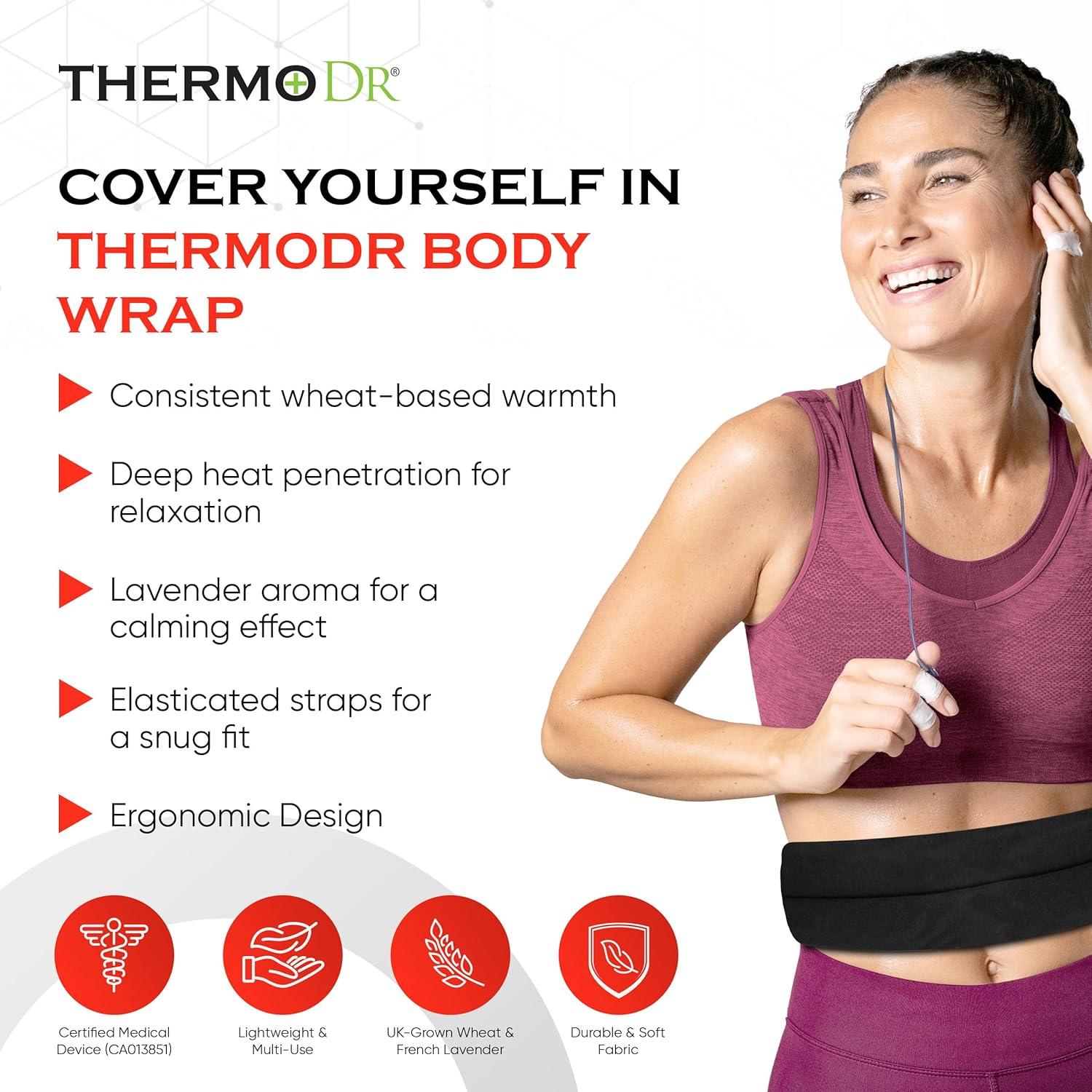 Almohadilla Térmica para Cuello y Espalda ThermoDR - Aromaterapia de Lavanda