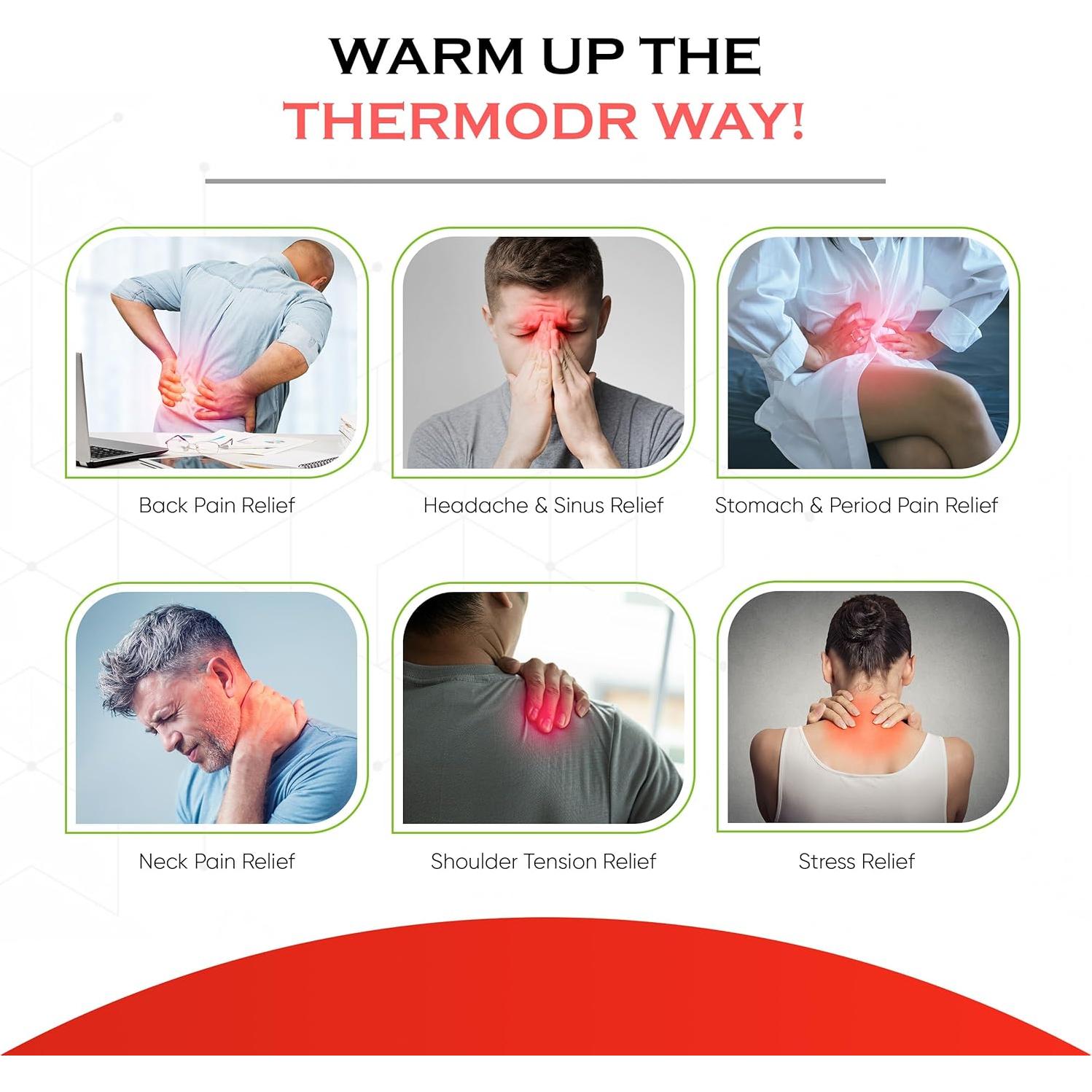 Almohadilla Térmica para Cuello y Espalda ThermoDR - Aromaterapia de Lavanda