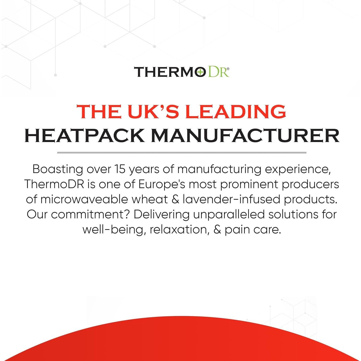 Almohadilla Térmica para Cuello y Espalda ThermoDR - Aromaterapia de Lavanda