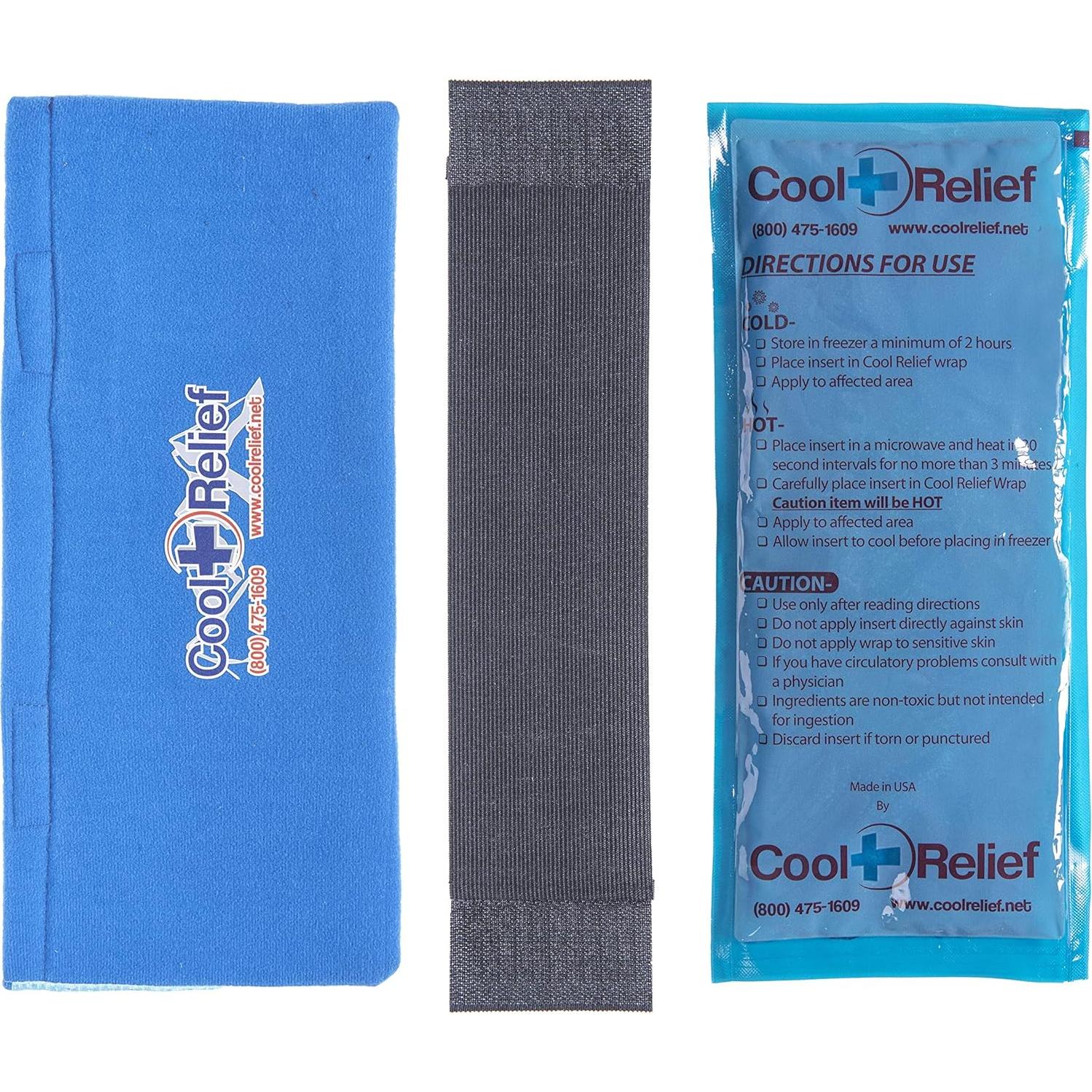 Compresa de Alivio Cool Relief 15x30 cm - Terapia Caliente y Fría