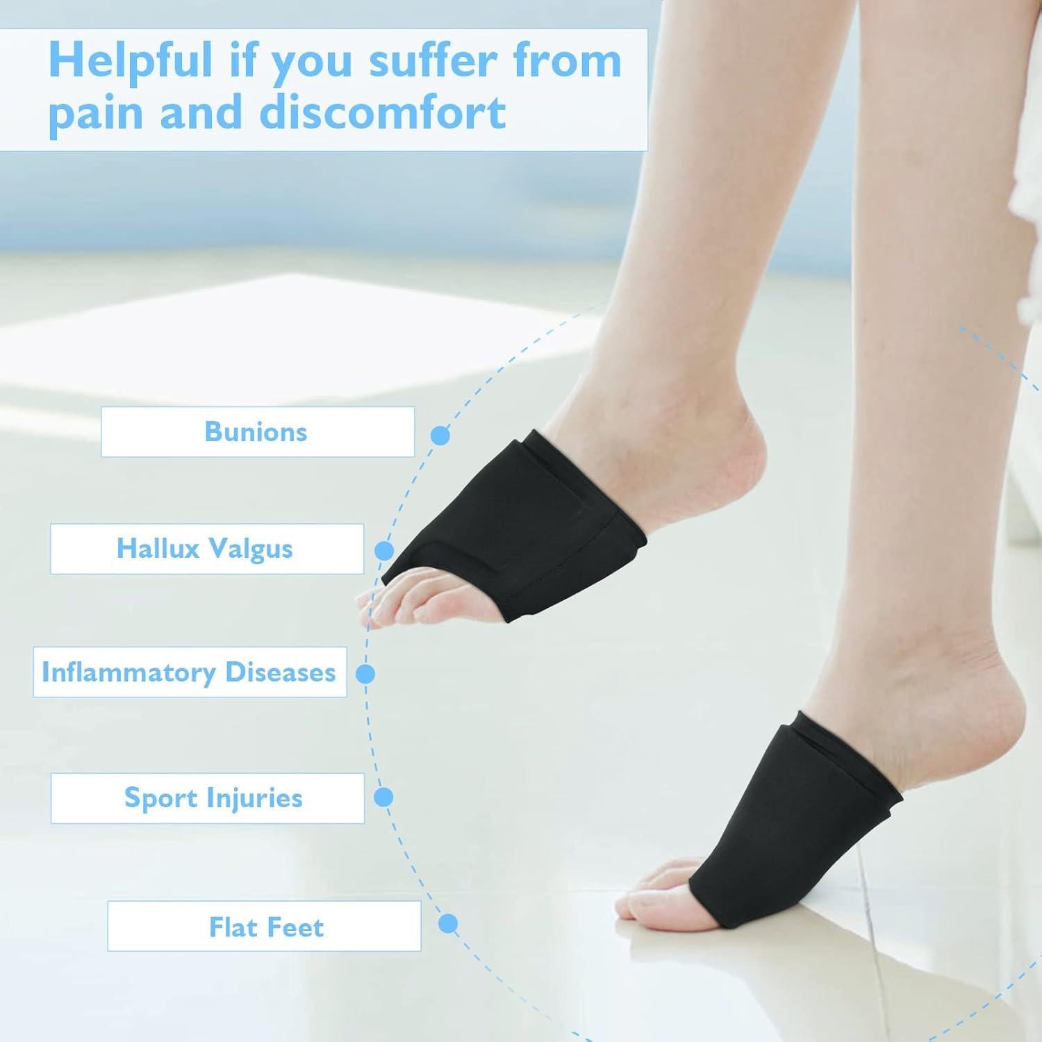 Compresa de Hielo para Pies Helthrelife - Alivio Dolor Fascitis Plantar