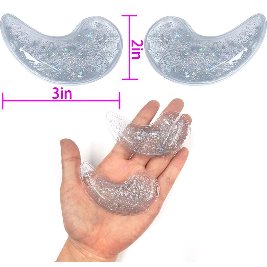 Almohadillas de Gel Frío para Ojos Reutilizables Coldchill 10PCS