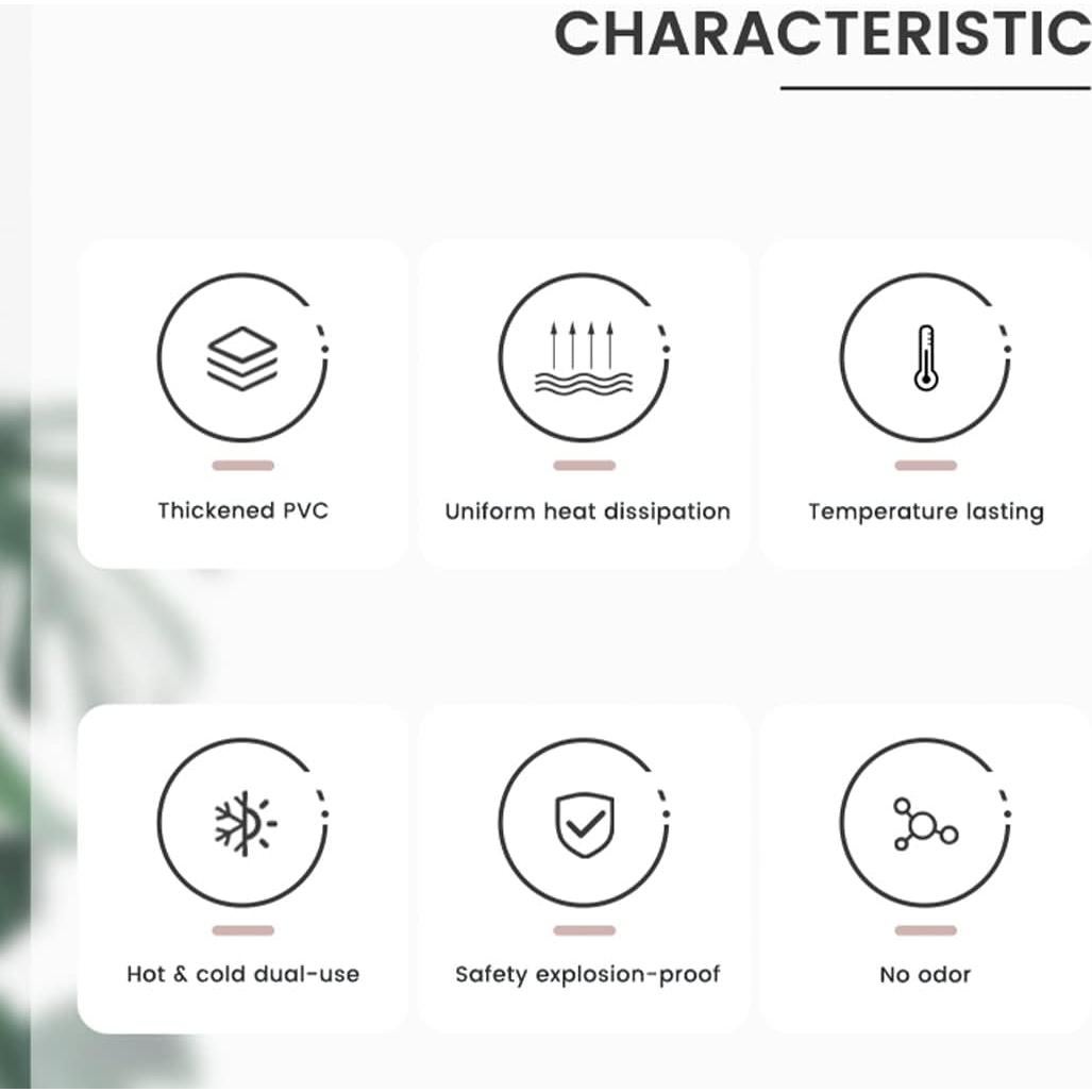 Almohadillas de Gel Frío para Ojos Reutilizables Coldchill 10PCS