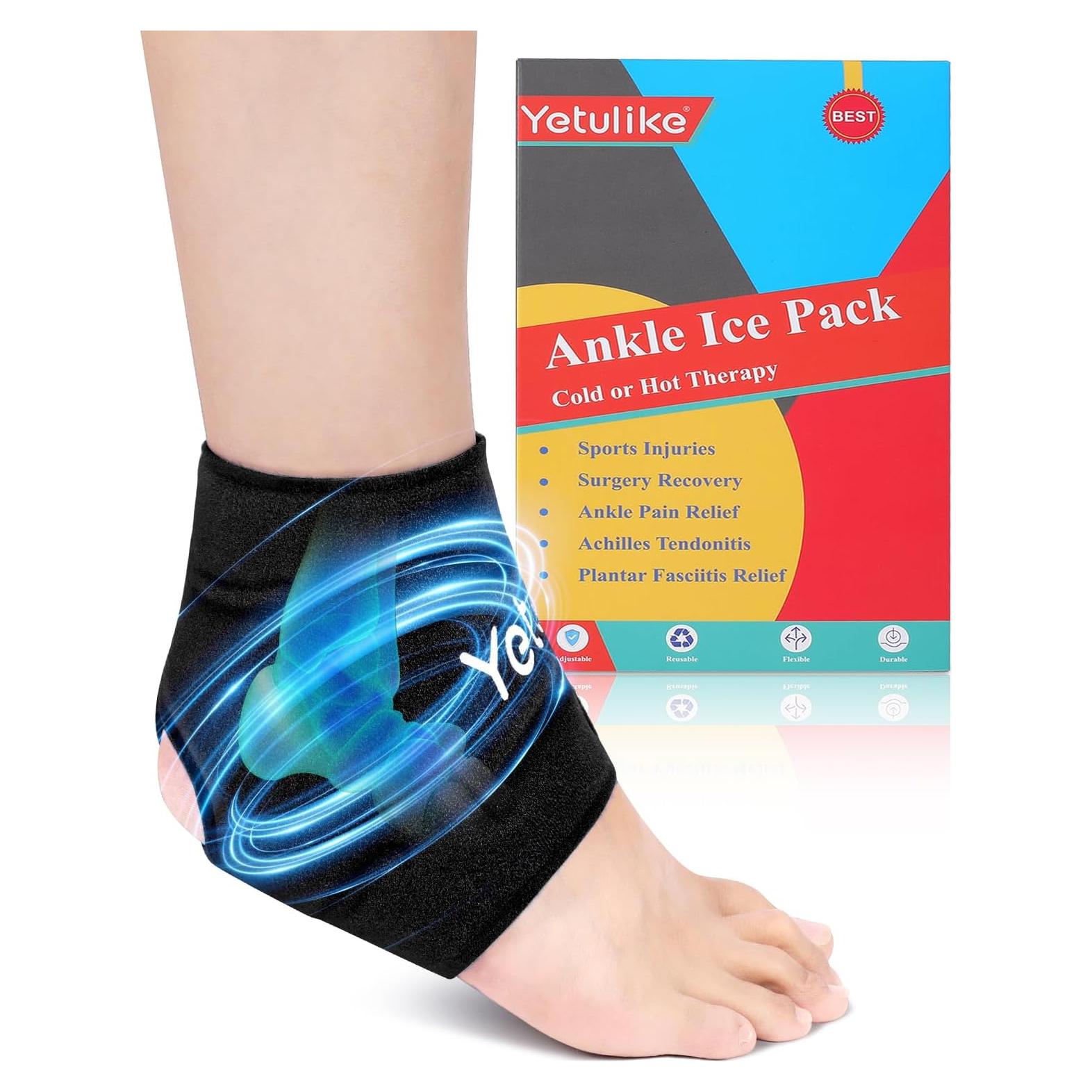 Funda de Hielo para Tobillo Yetulike - Alivio Dolor Esguince