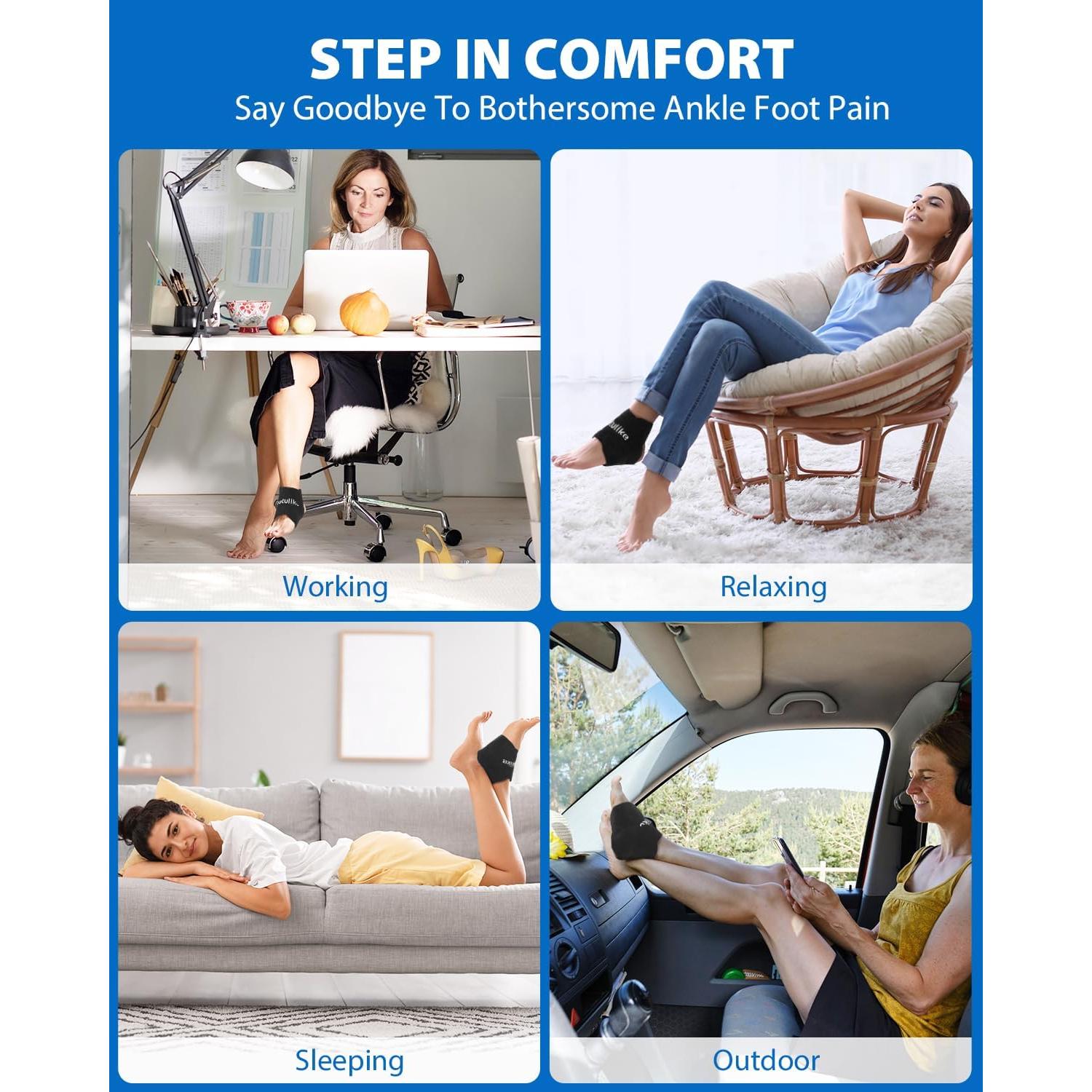 Funda de Hielo para Tobillo Yetulike - Alivio Dolor Esguince