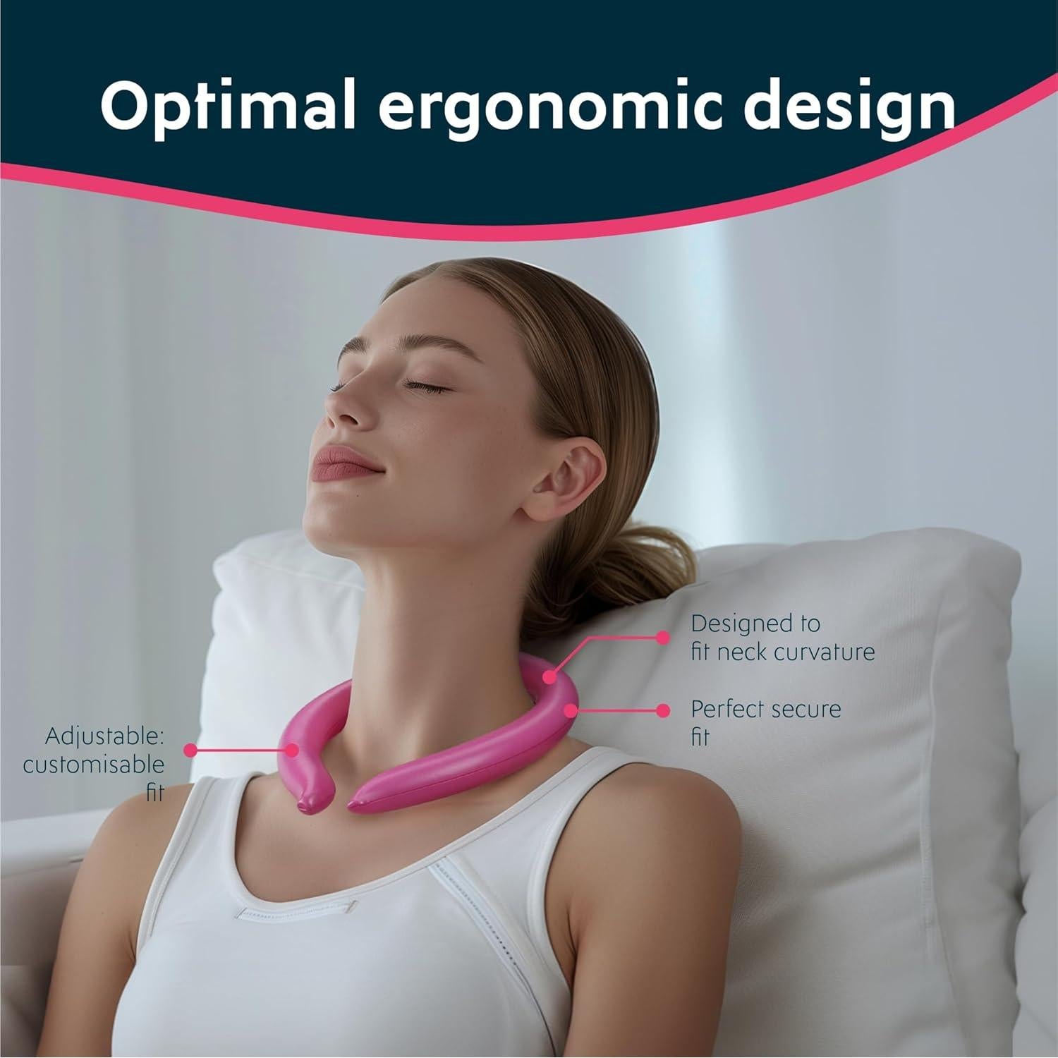 Anillos Refrigerantes para el Cuello Magic Gel - Paquete de 2