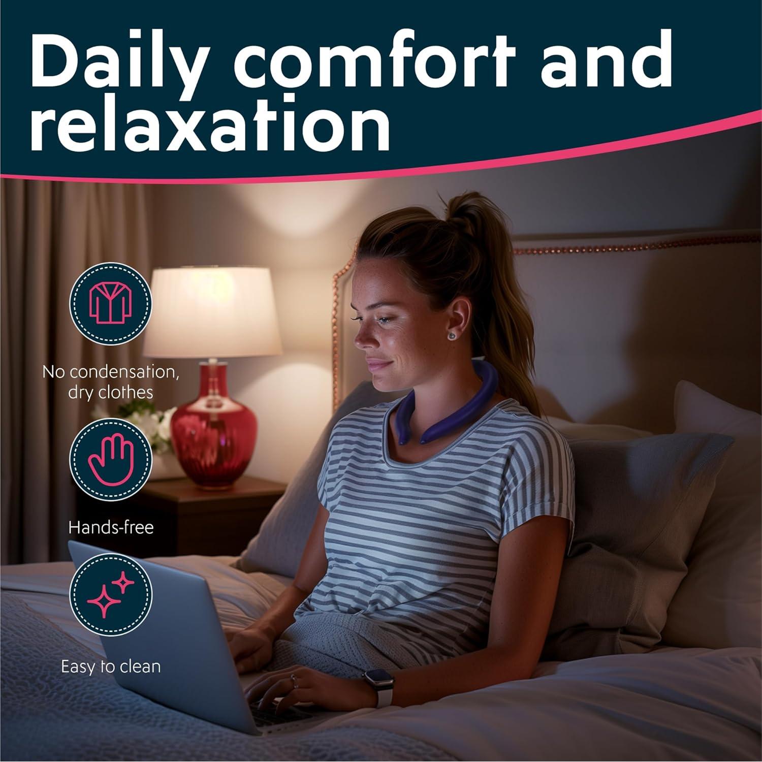 Anillos Refrigerantes para el Cuello Magic Gel - Paquete de 2