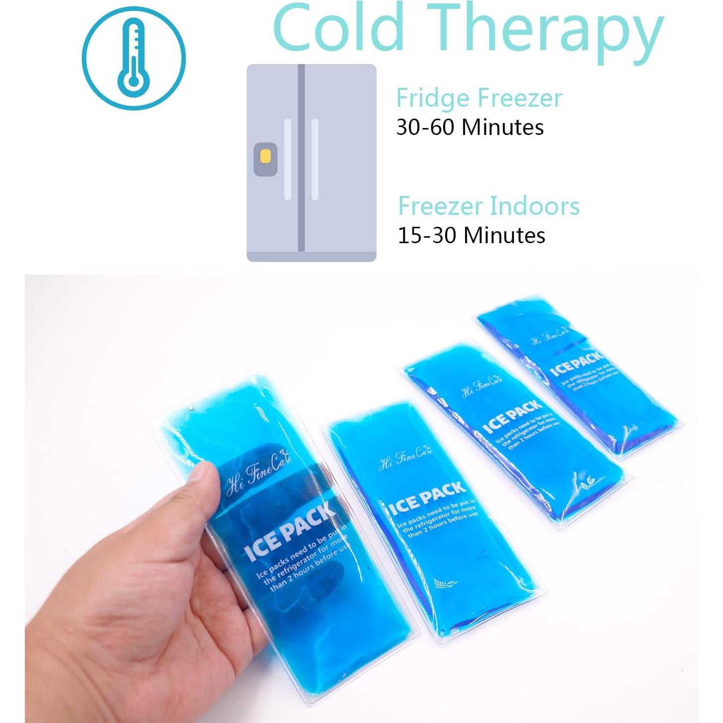 Paquete de Hielo Reutilizable HI FINE CARE 4" para Lesiones