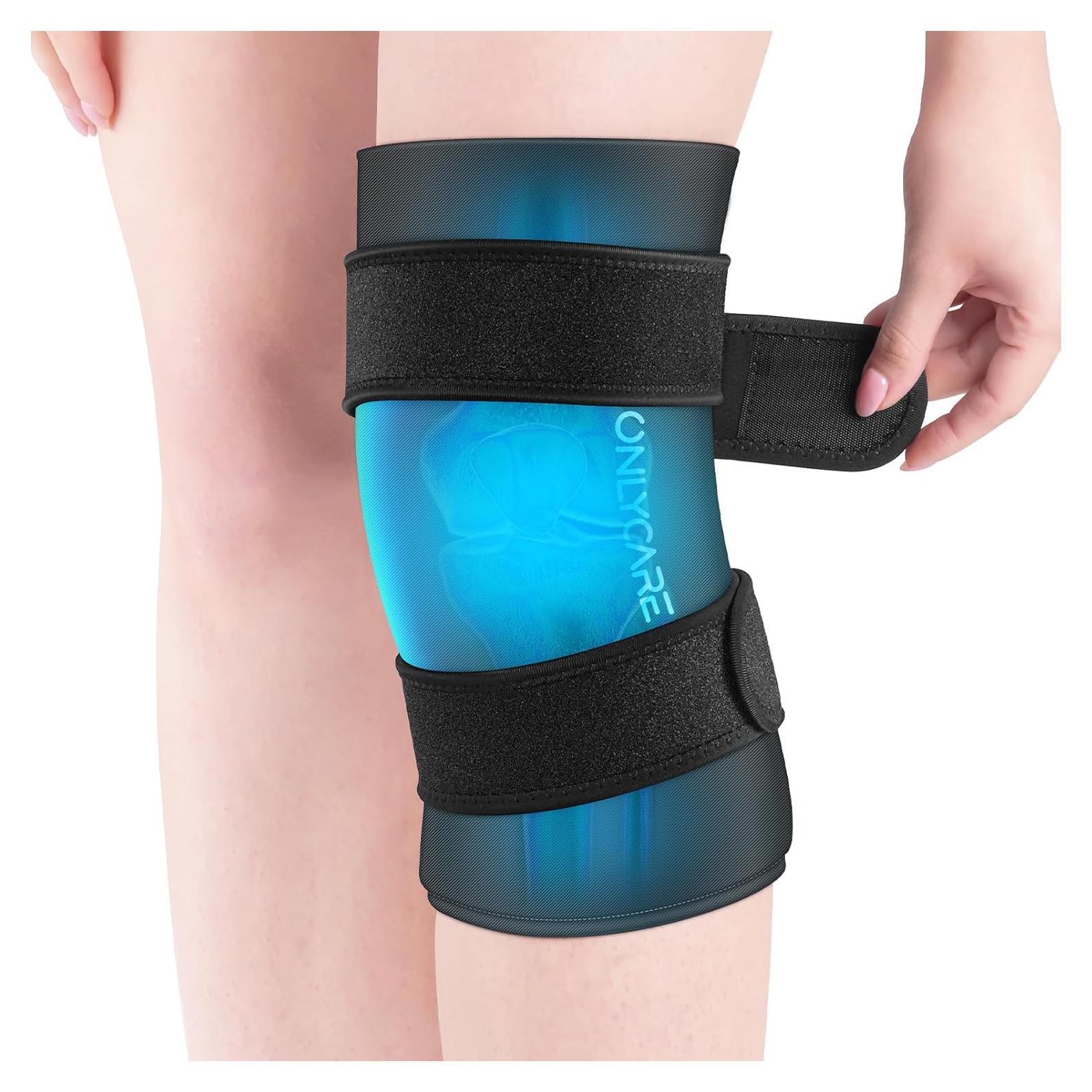 Funda de Hielo para Rodilla ONLYCARE - Compresa Fría y Caliente M