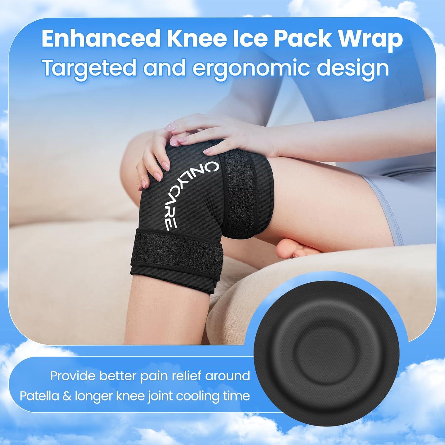 Funda de Hielo para Rodilla ONLYCARE - Compresa Fría y Caliente M