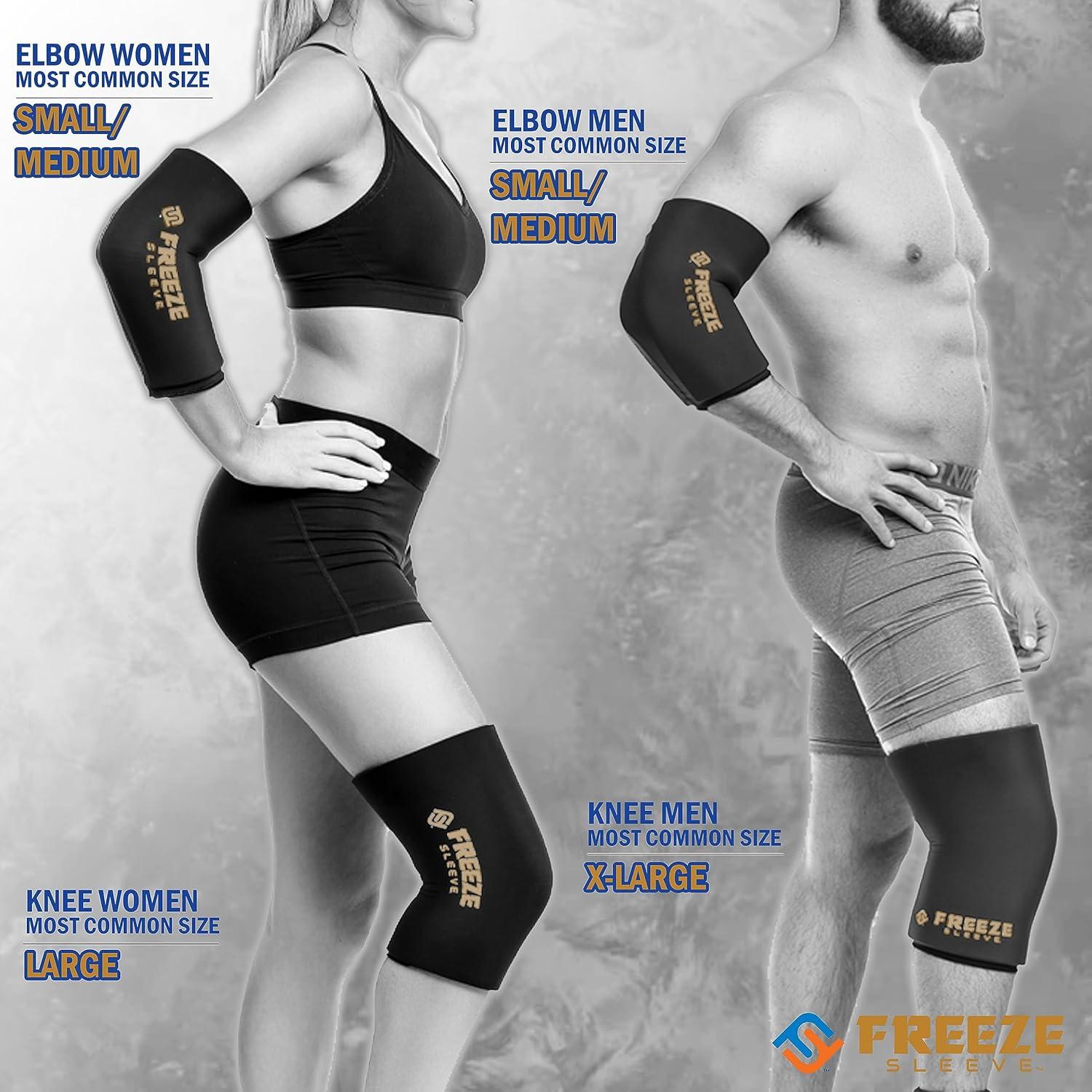 Manga de Terapia Fría/Caliente FreezeSleeve Carbón de Cobre