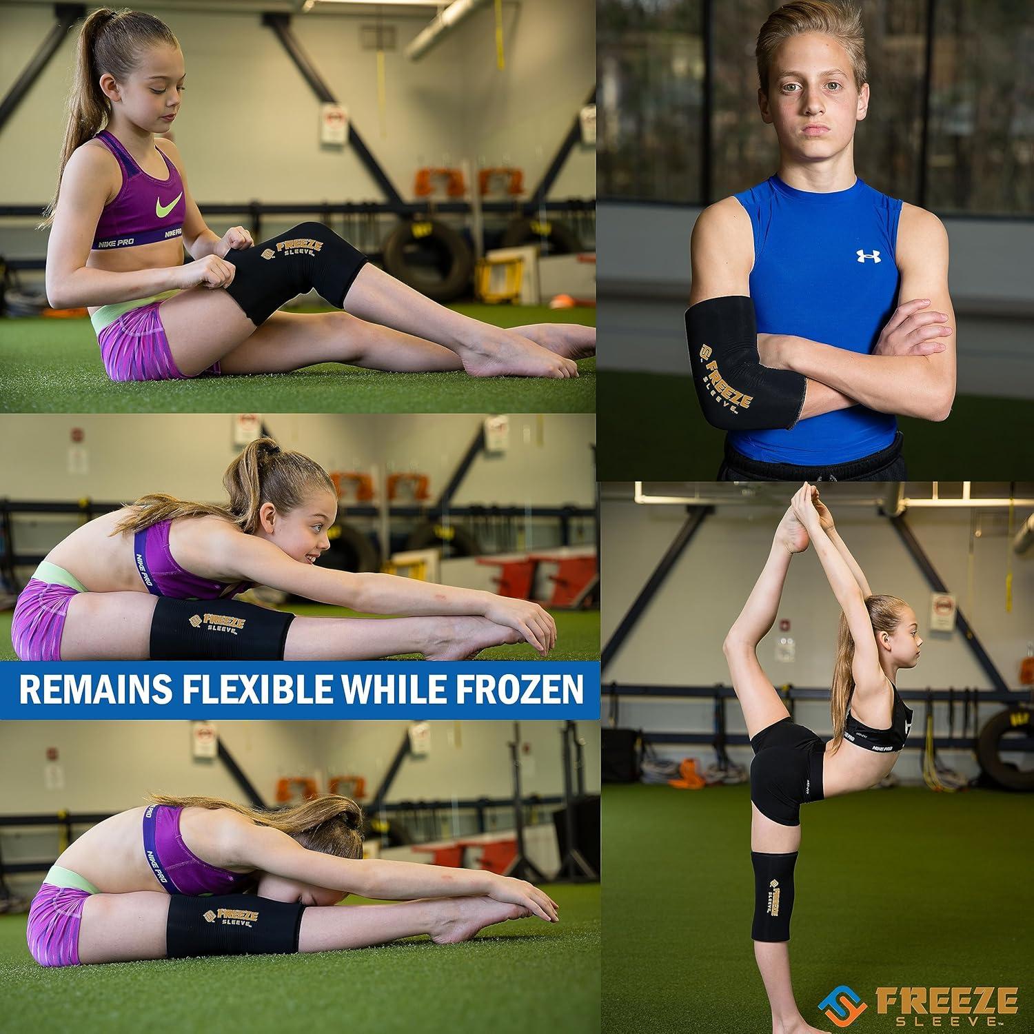 Manga de Terapia Fría/Caliente FreezeSleeve Carbón de Cobre