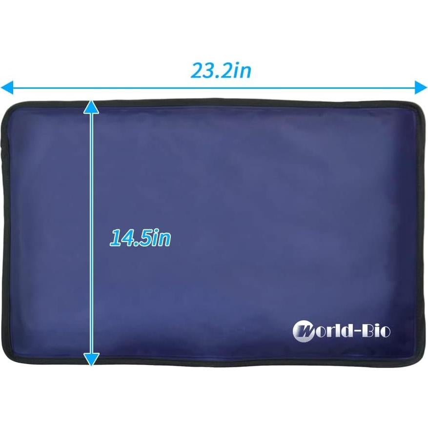 Compresa de Hielo Extra Grande WORLD-BIO 59x37 cm Reutilizable