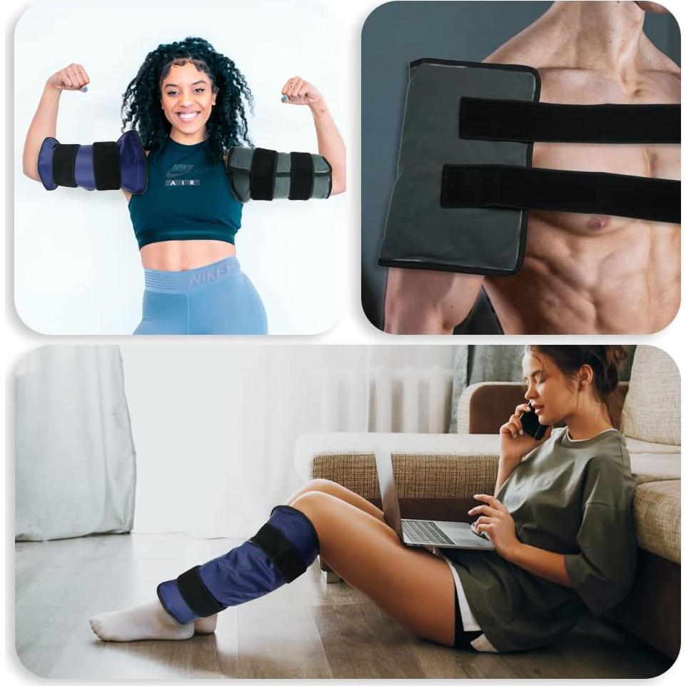 Compresa de Hielo Extra Grande WORLD-BIO 59x37 cm Reutilizable