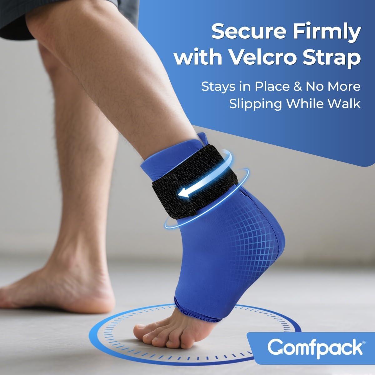 Funda de Hielo para Tobillo Comfpack - Terapia Fría y Caliente