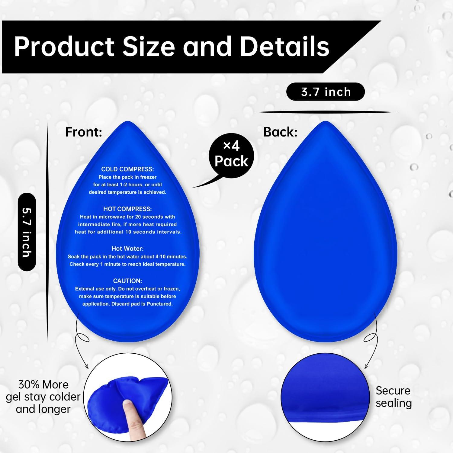 Compresa de Hielo Ajustable SEIWEHIDO para Alivio de Muela