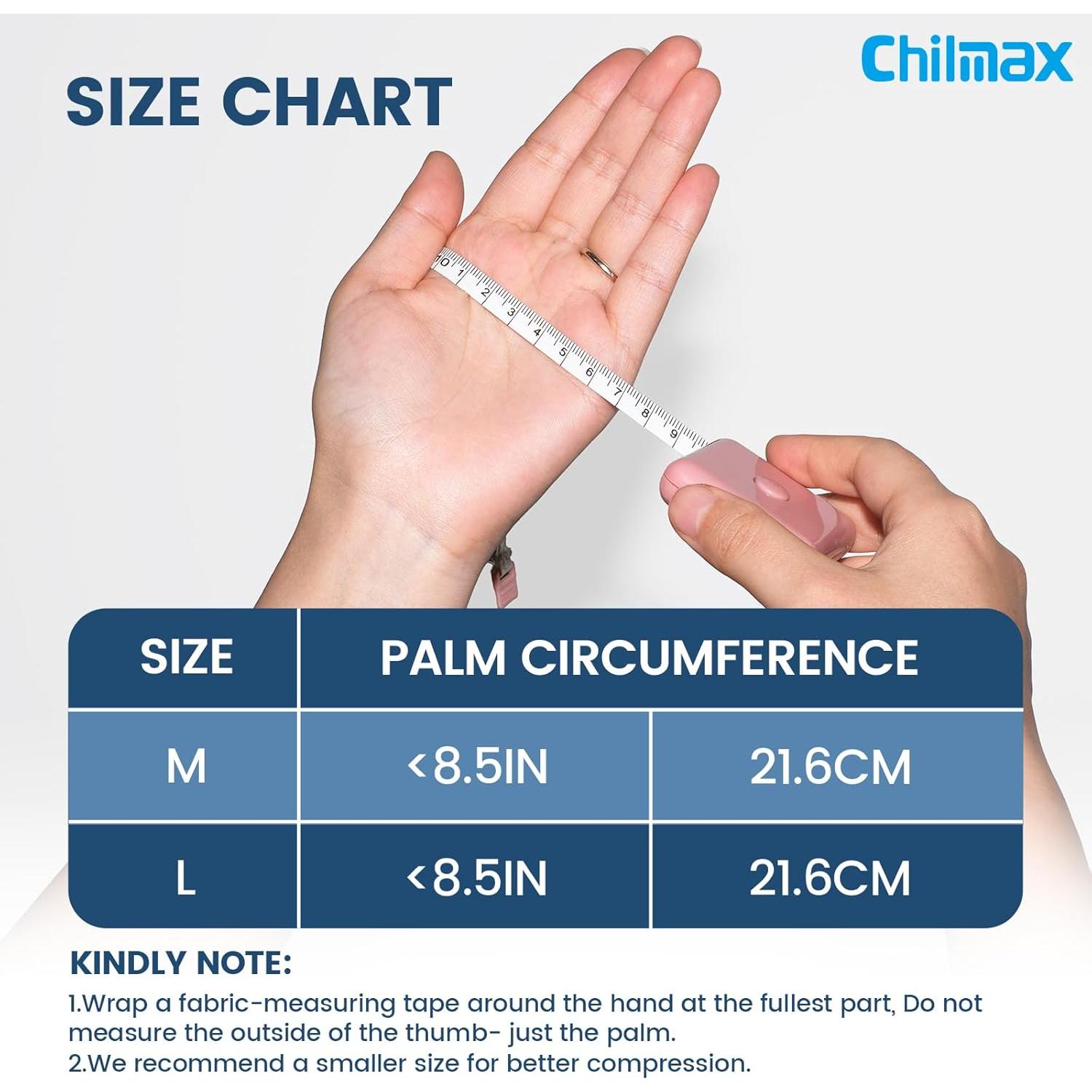 Guantes de compresión Chilmax para artritis y túnel carpiano