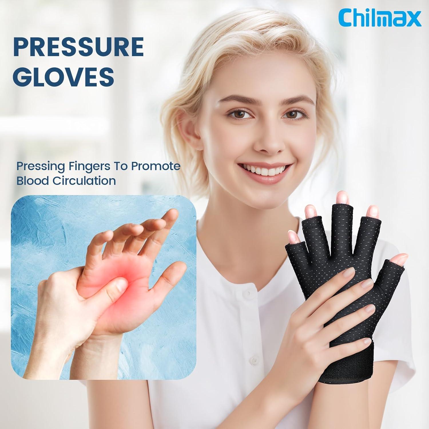 Guantes de compresión Chilmax para artritis y túnel carpiano