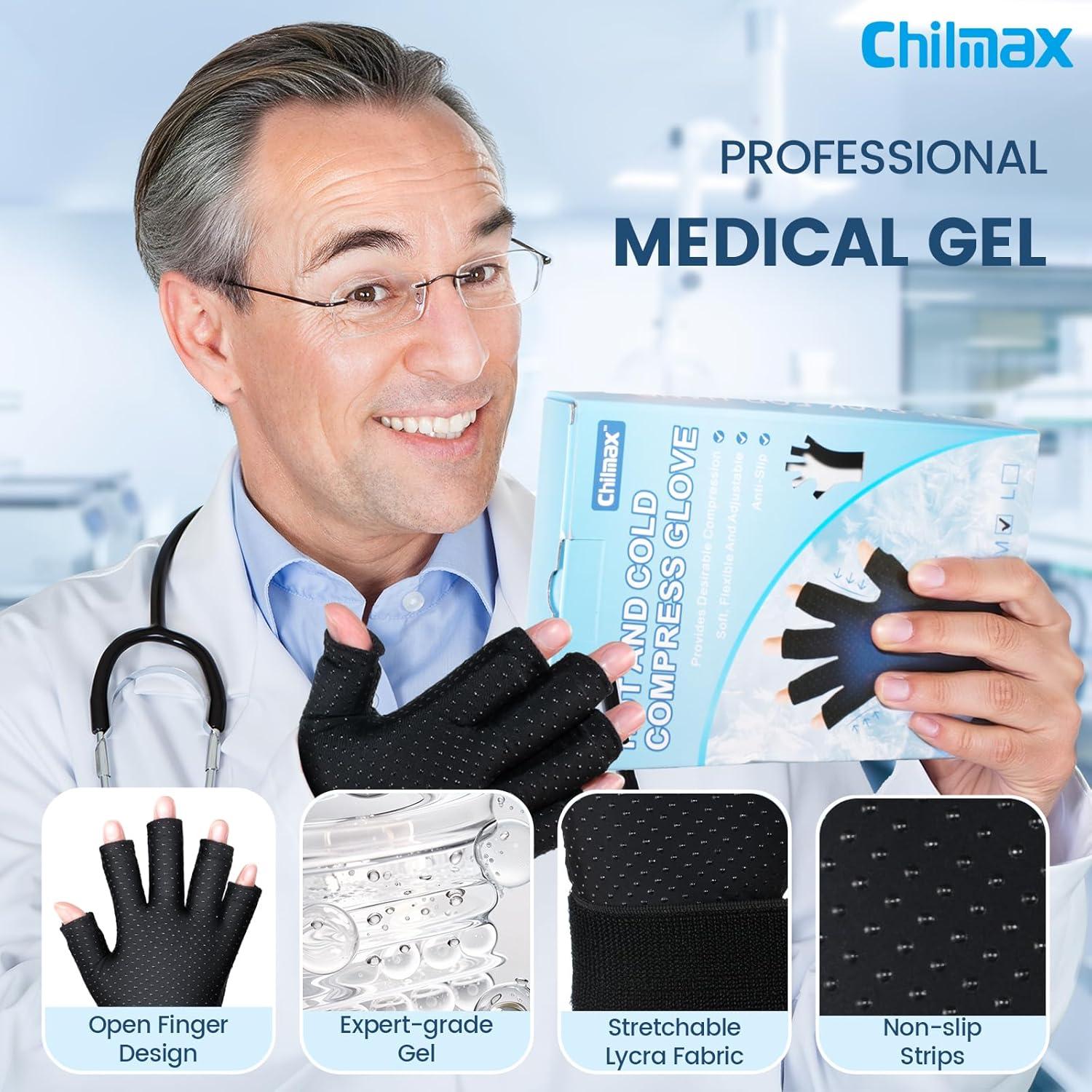 Guantes de compresión Chilmax para artritis y túnel carpiano