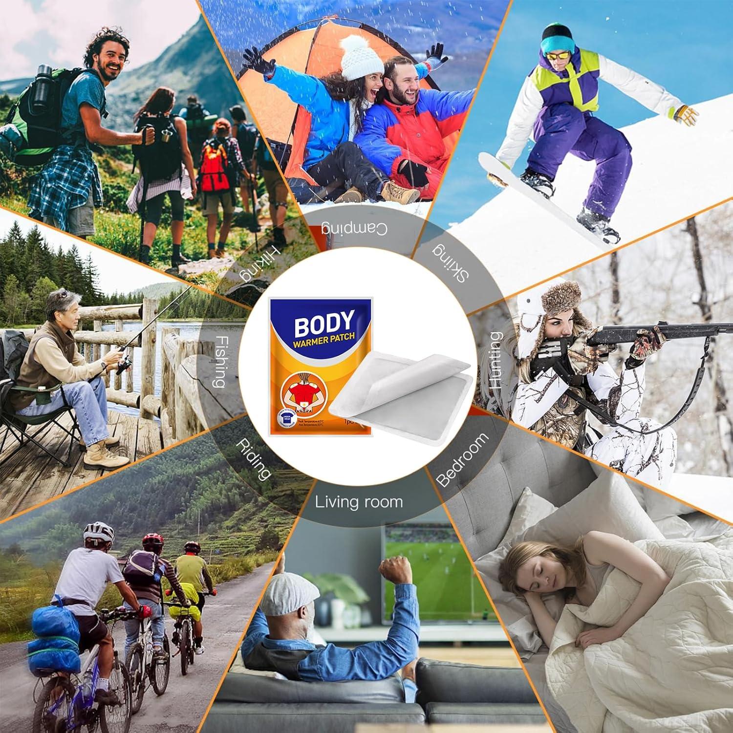 Parches Calentadores de Cuerpo Ifory - Paquete de 15 Unidades