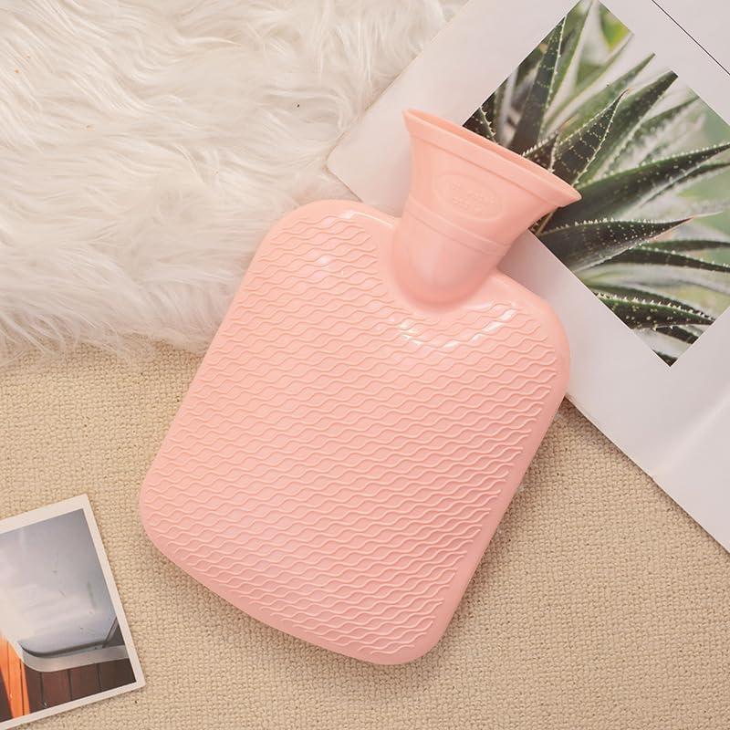 Bolsa de Agua Caliente HOKMAH 1L con Funda de Peluche Kawaii