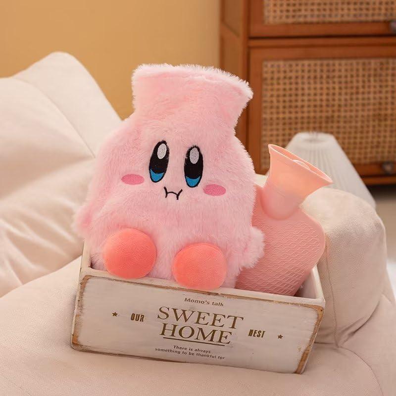 Bolsa de Agua Caliente HOKMAH 1L con Funda de Peluche Kawaii