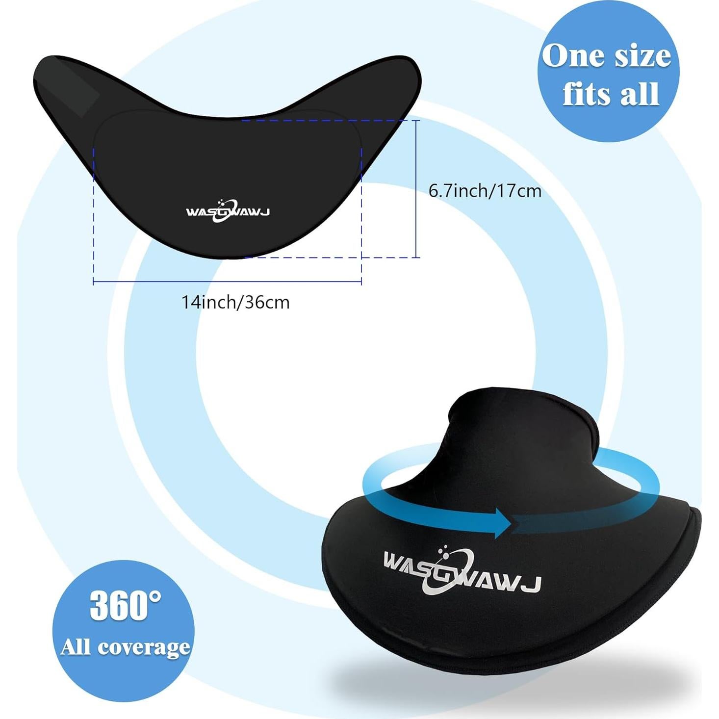 Paquete de Hielo/Calor Reutilizable WASGWAWJ para Cuello, Gel Médico