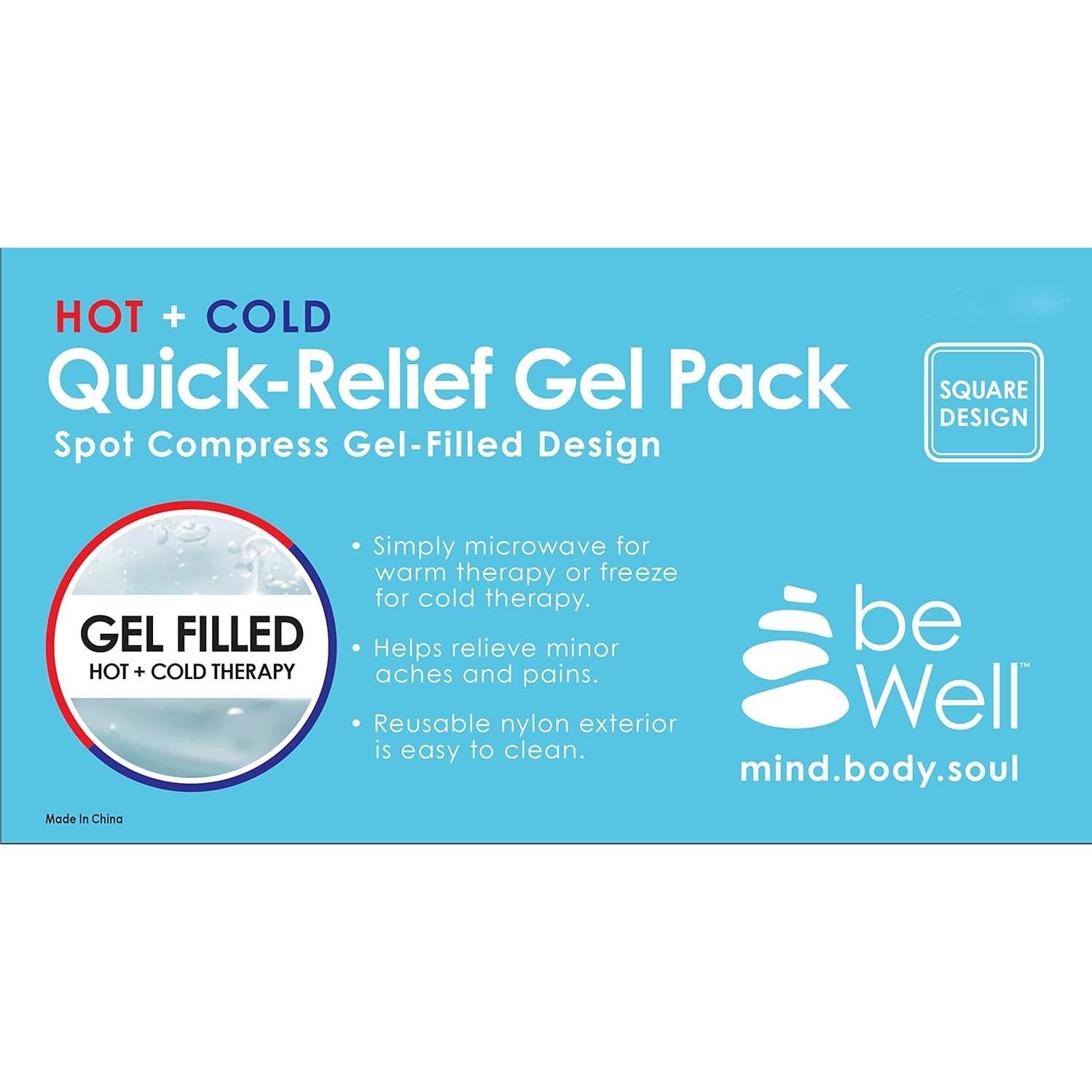 Paquete de Hielo Reutilizable Ariel 15.24x8.89 cm para Lesiones