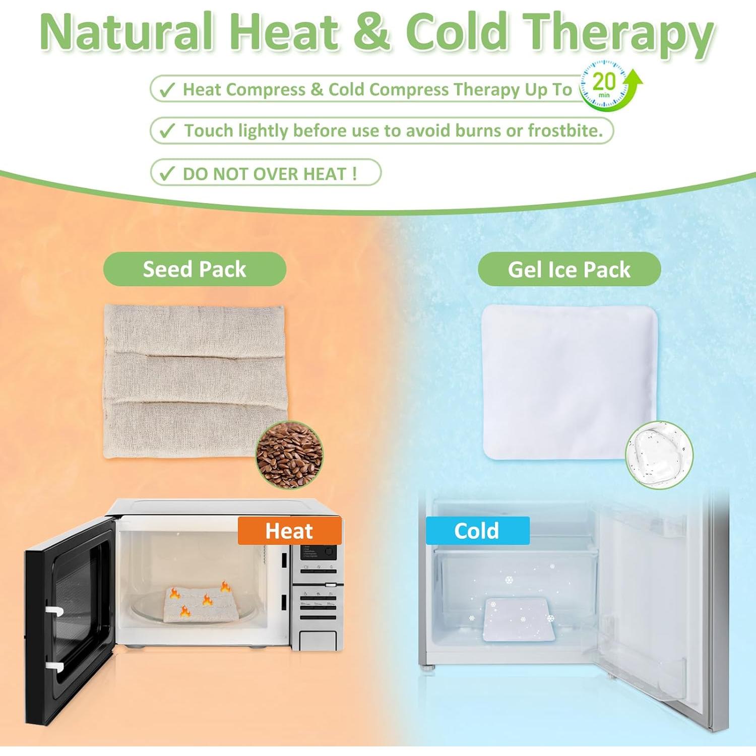 Banda Abdominal Suzzipad para Bebés - Almohadilla Térmica 66cm