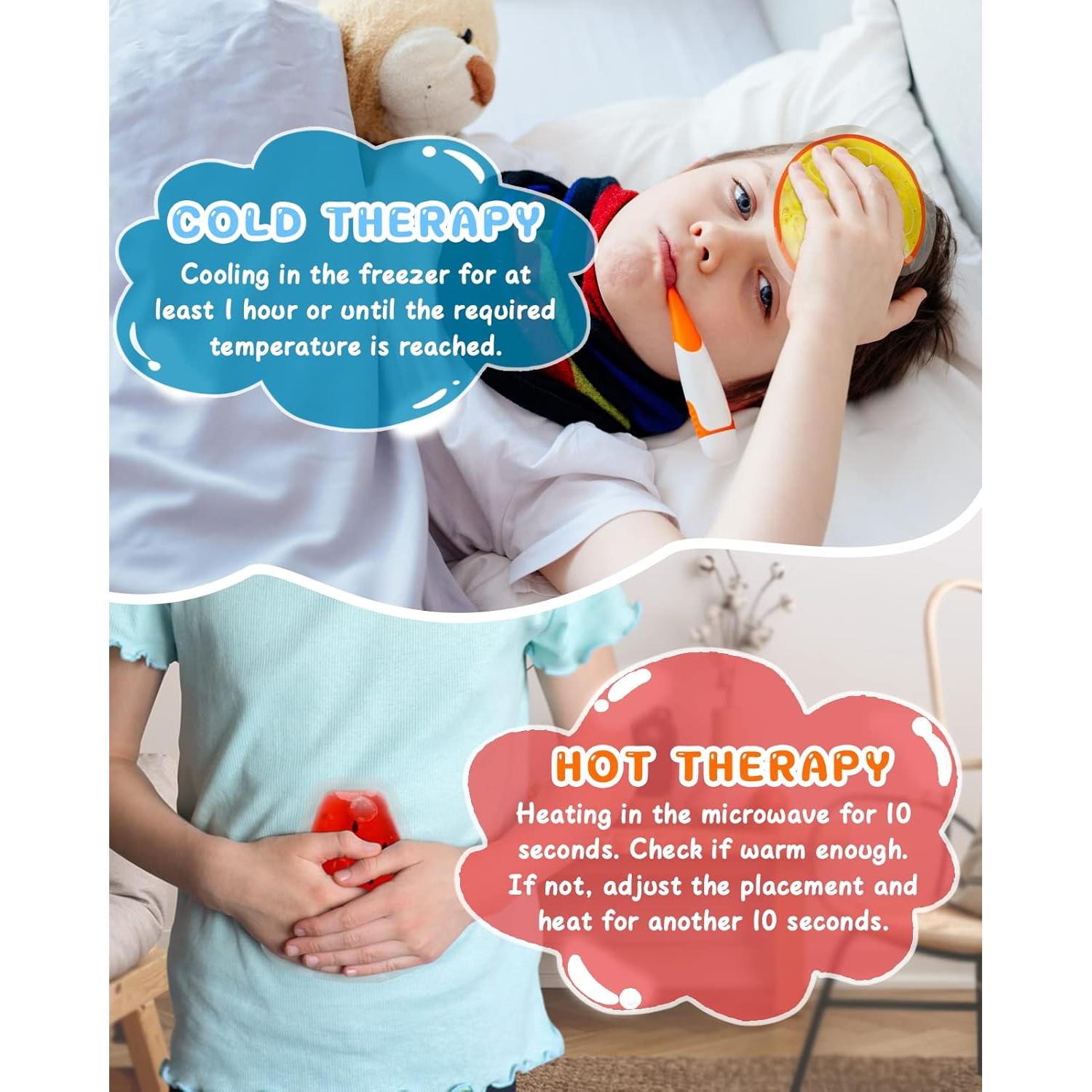 Paquetes de Hielo Reutilizables Comfytemp para Niños - 6 Unidades