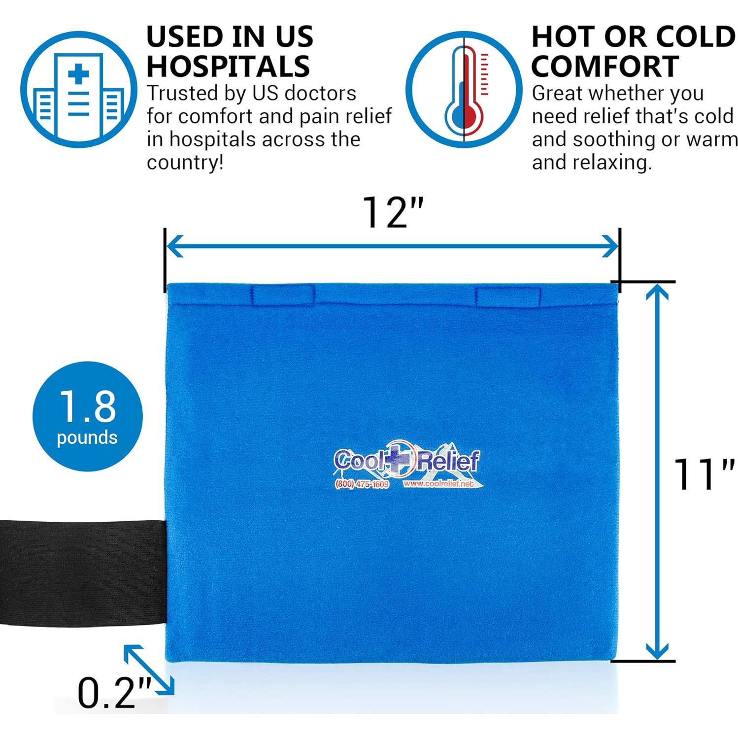 Compresa de Hielo para Hombro Cool Relief 11x12 cm Gel Flexible